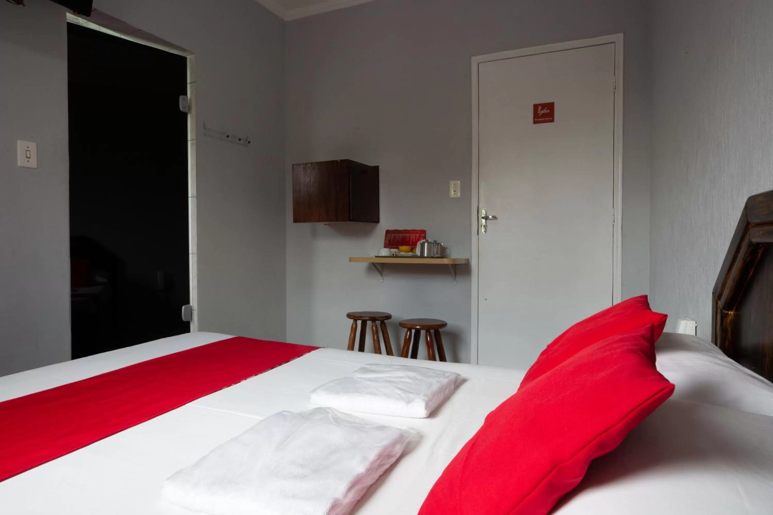 Bed in Hotel Anália Franco