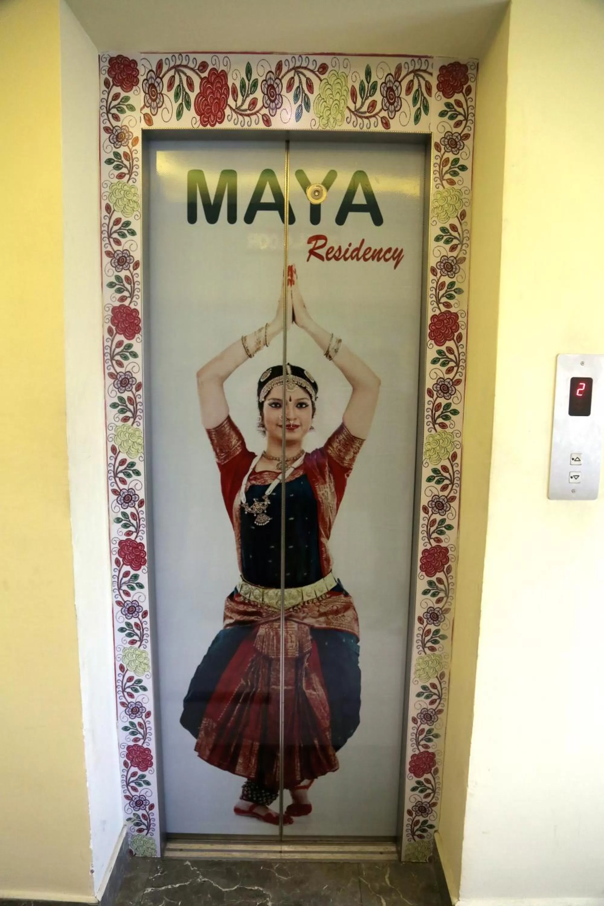 Decorative detail in Maya Residency