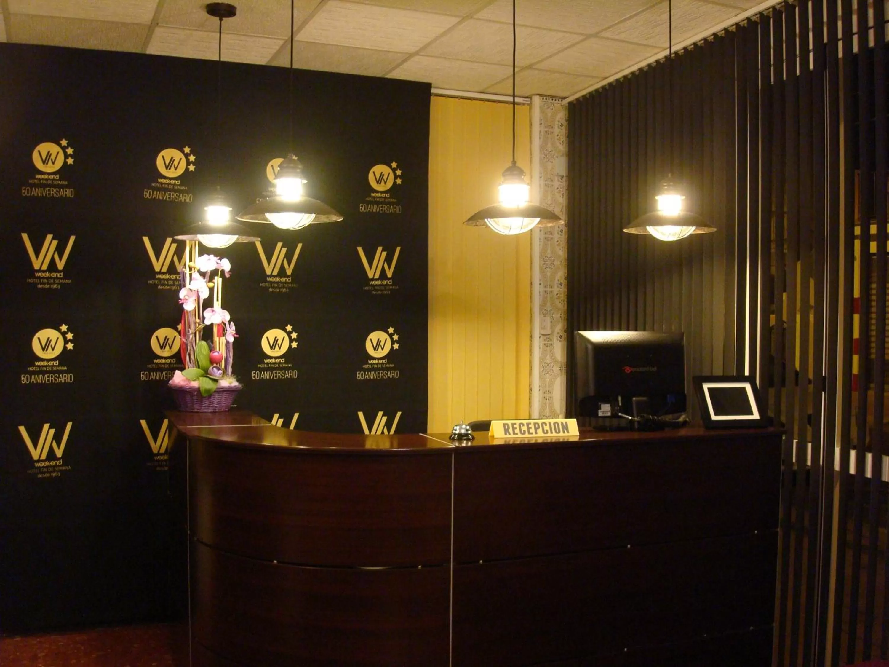 Lobby or reception in Hotel Fin De Semana