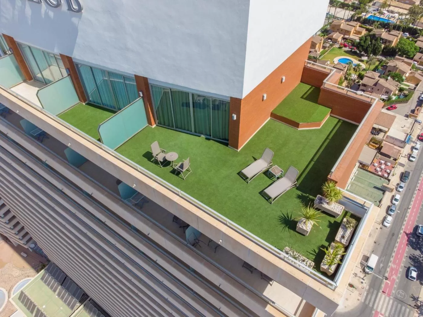 Bird's eye view in Hotel BCL Levante Club & Spa 4 Sup - Only Adults Recomended