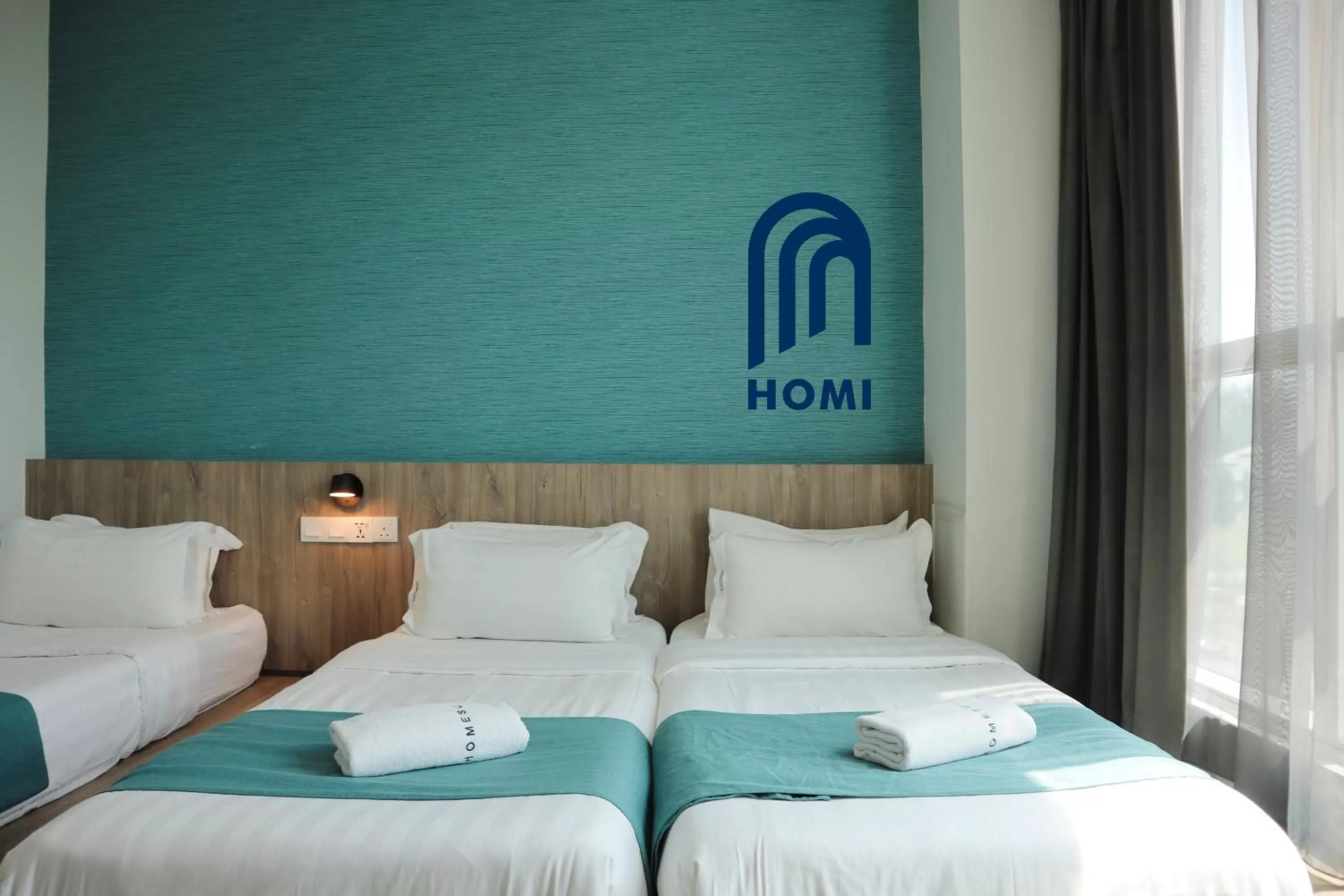 Photo of the whole room, Bed in Homi Breeze at Sutera Avenue 和逸微风