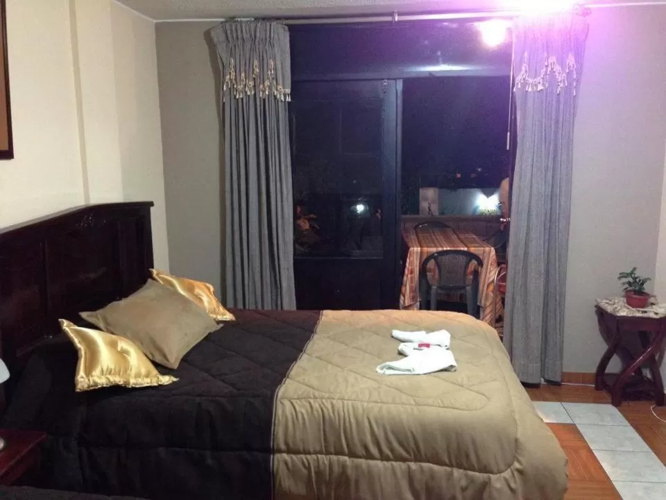 Bed in Hostal Jora Continental