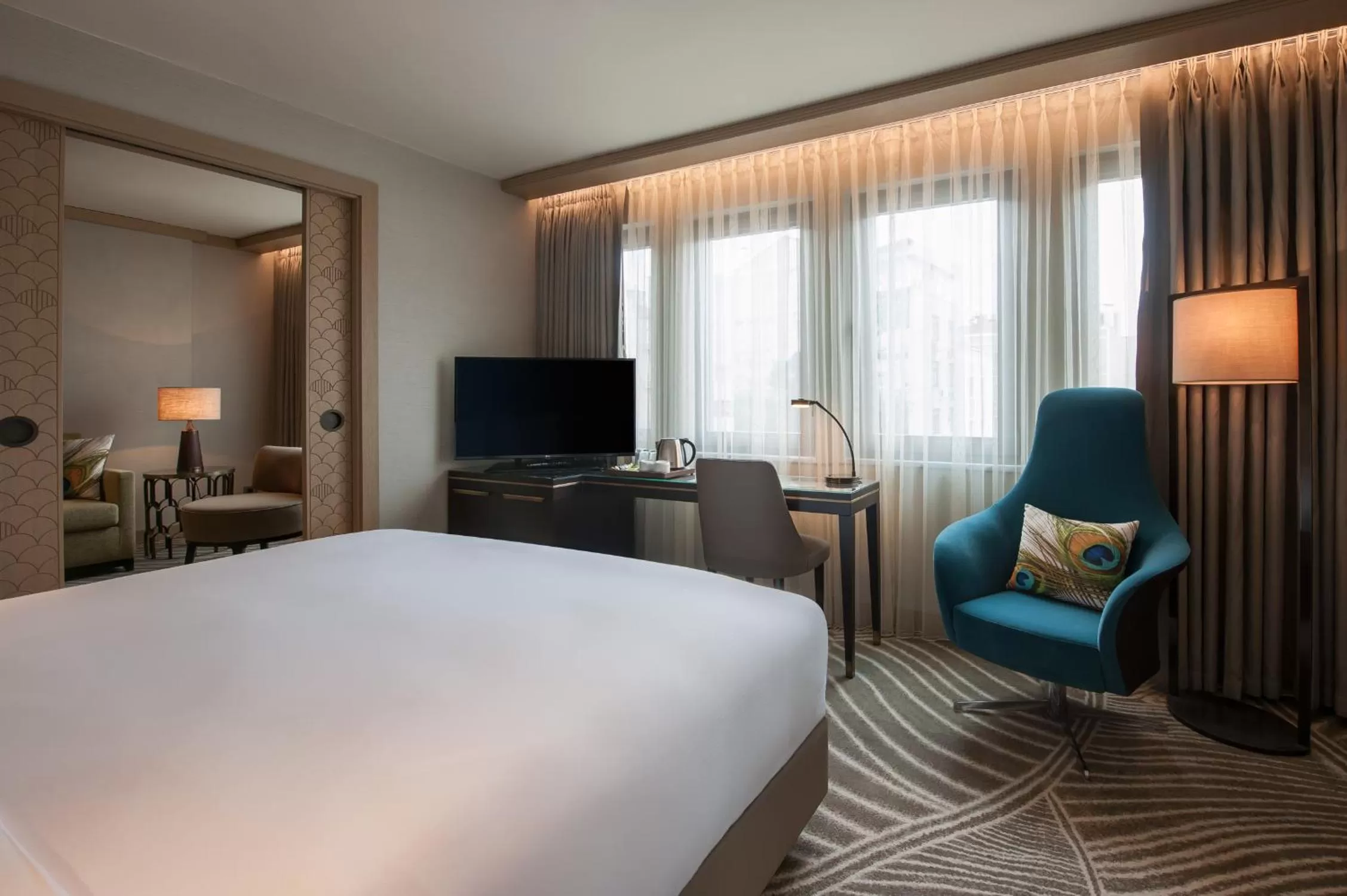 Bed in DoubleTree by Hilton Istanbul - Sirkeci