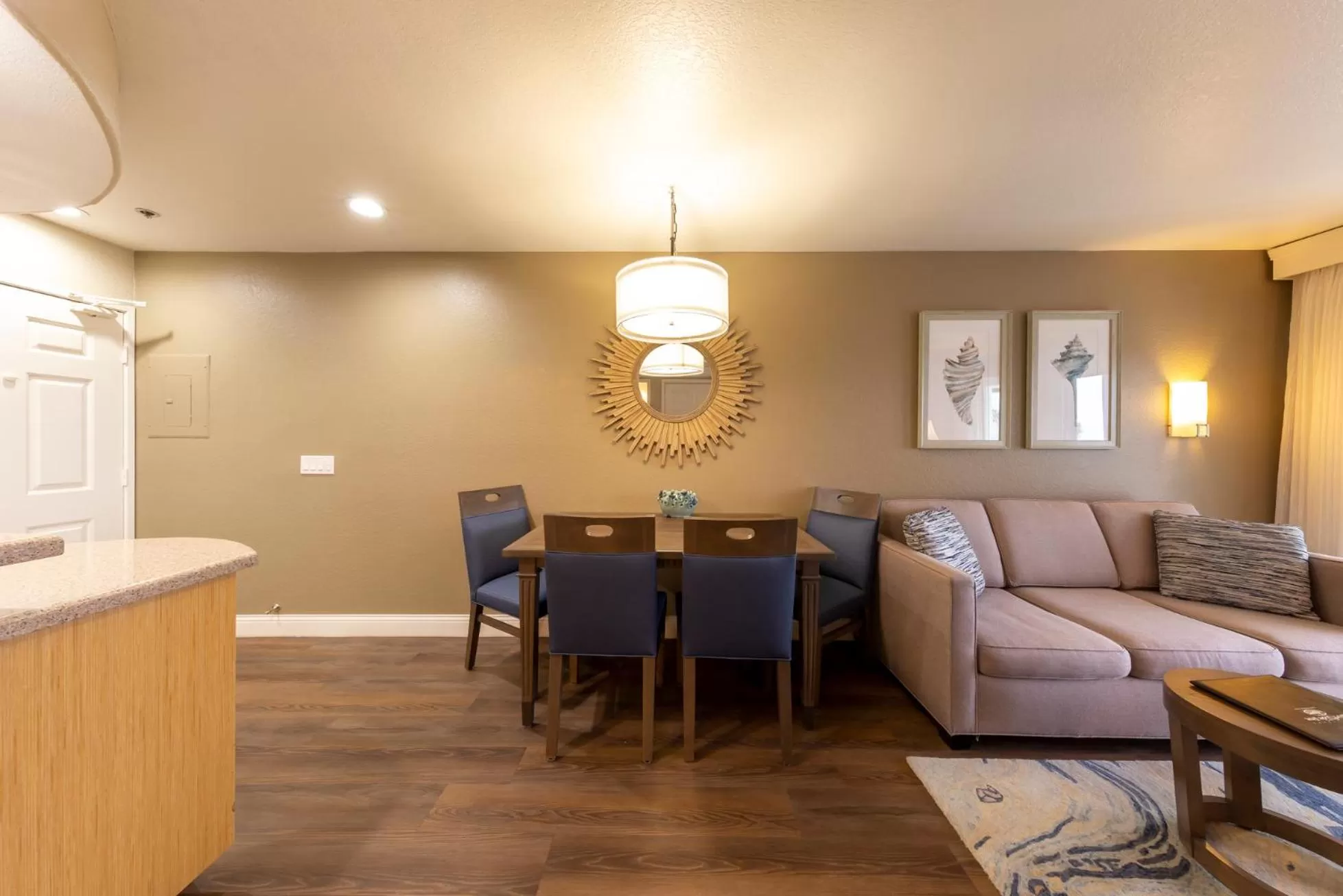 Living room in Capistrano SurfSide Inn