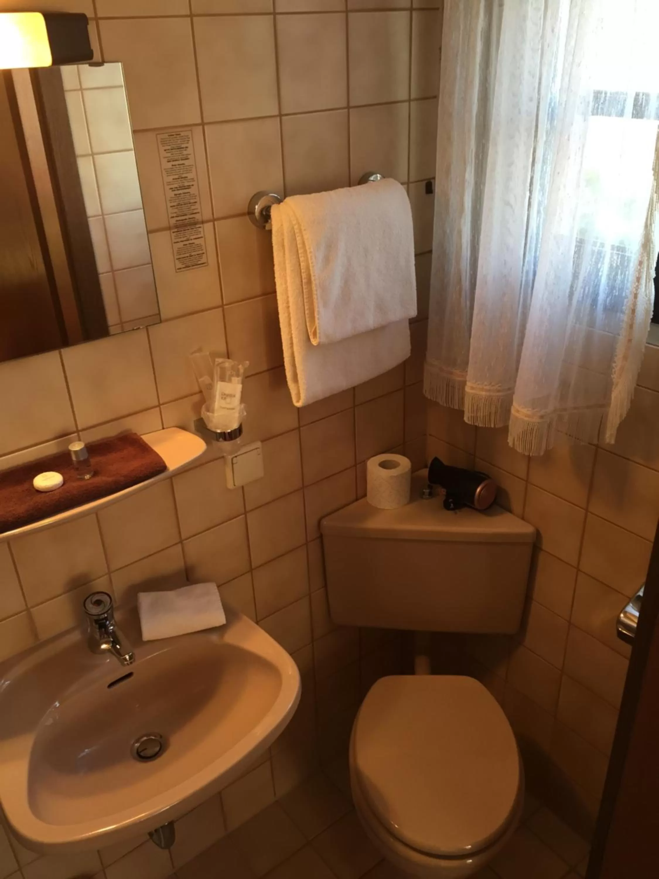 Bathroom in Landhaus Waldziegelhütte