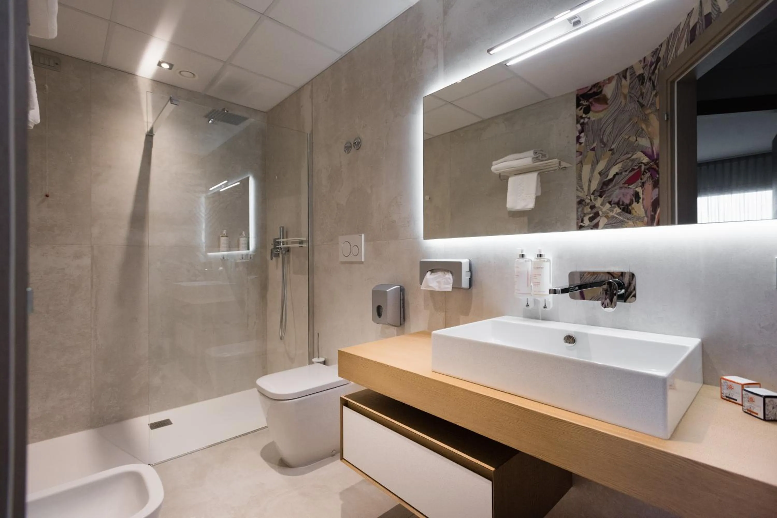 Shower in Bibione Palace Hotel