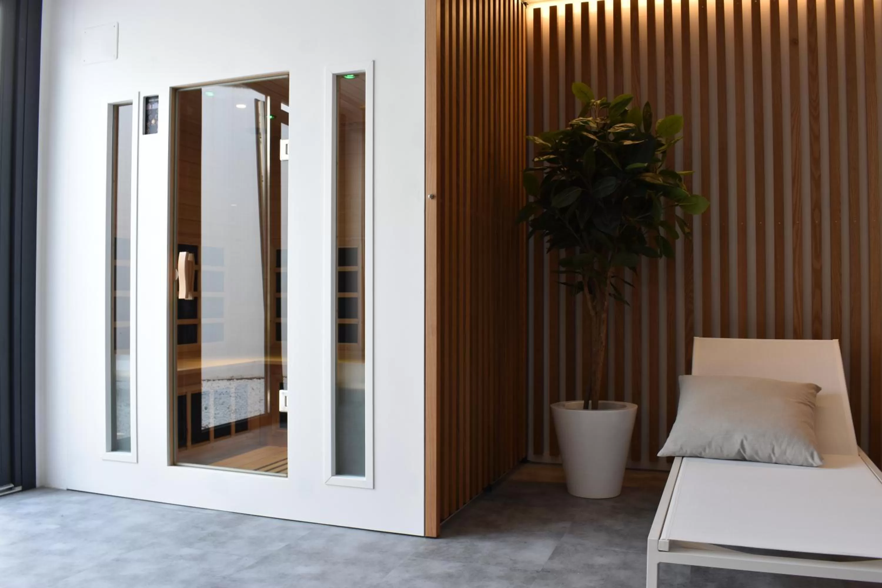 Sauna in Aldeia Bianca Village