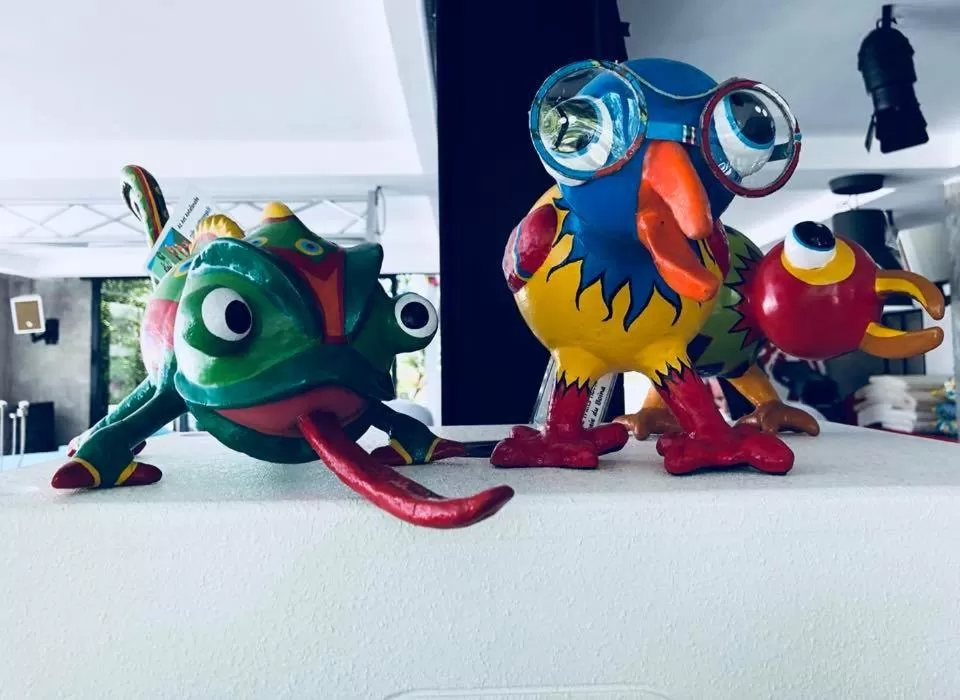 Decorative detail in PAP'S Chambres d'Hôtes