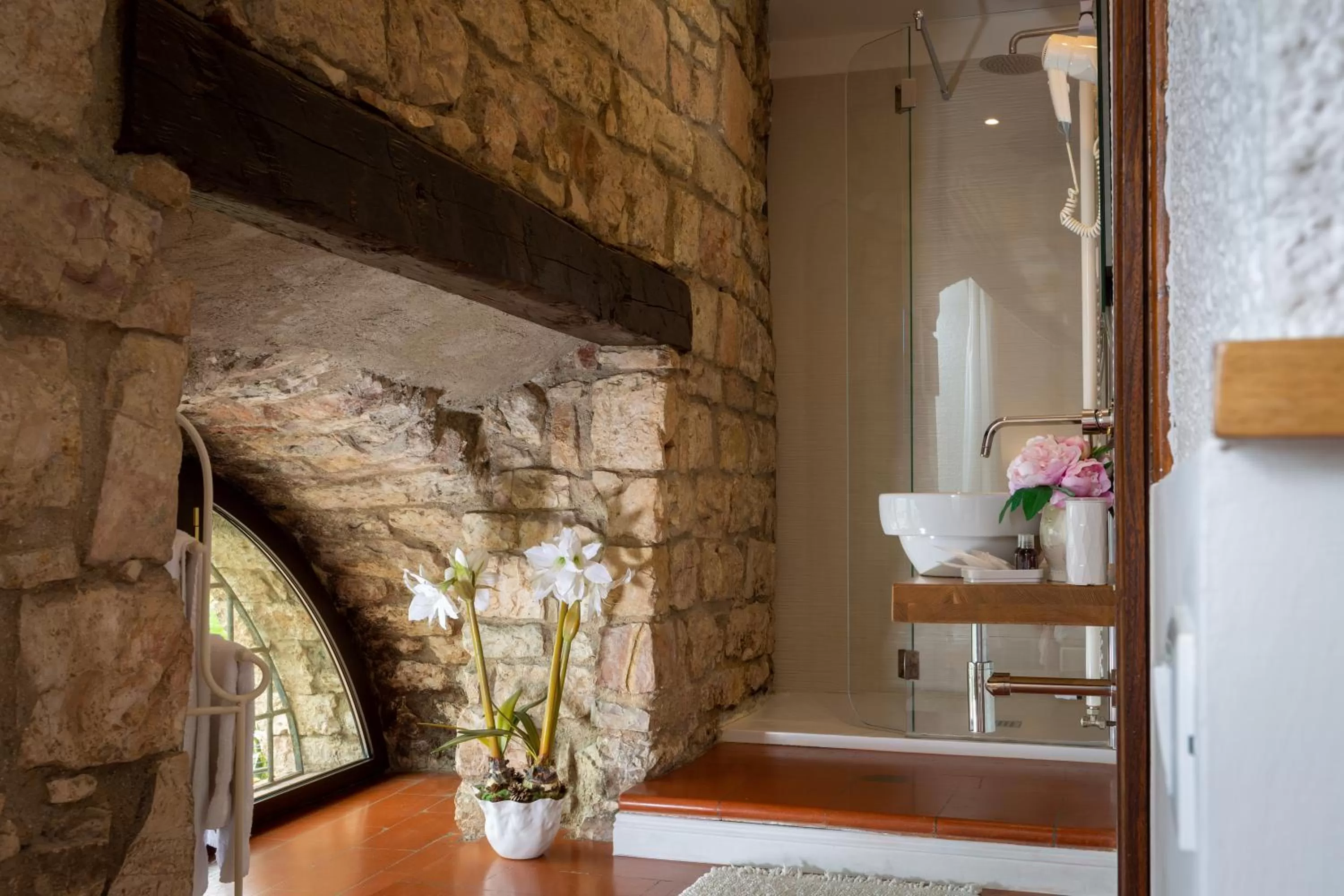 Bathroom in Hotel Ideale