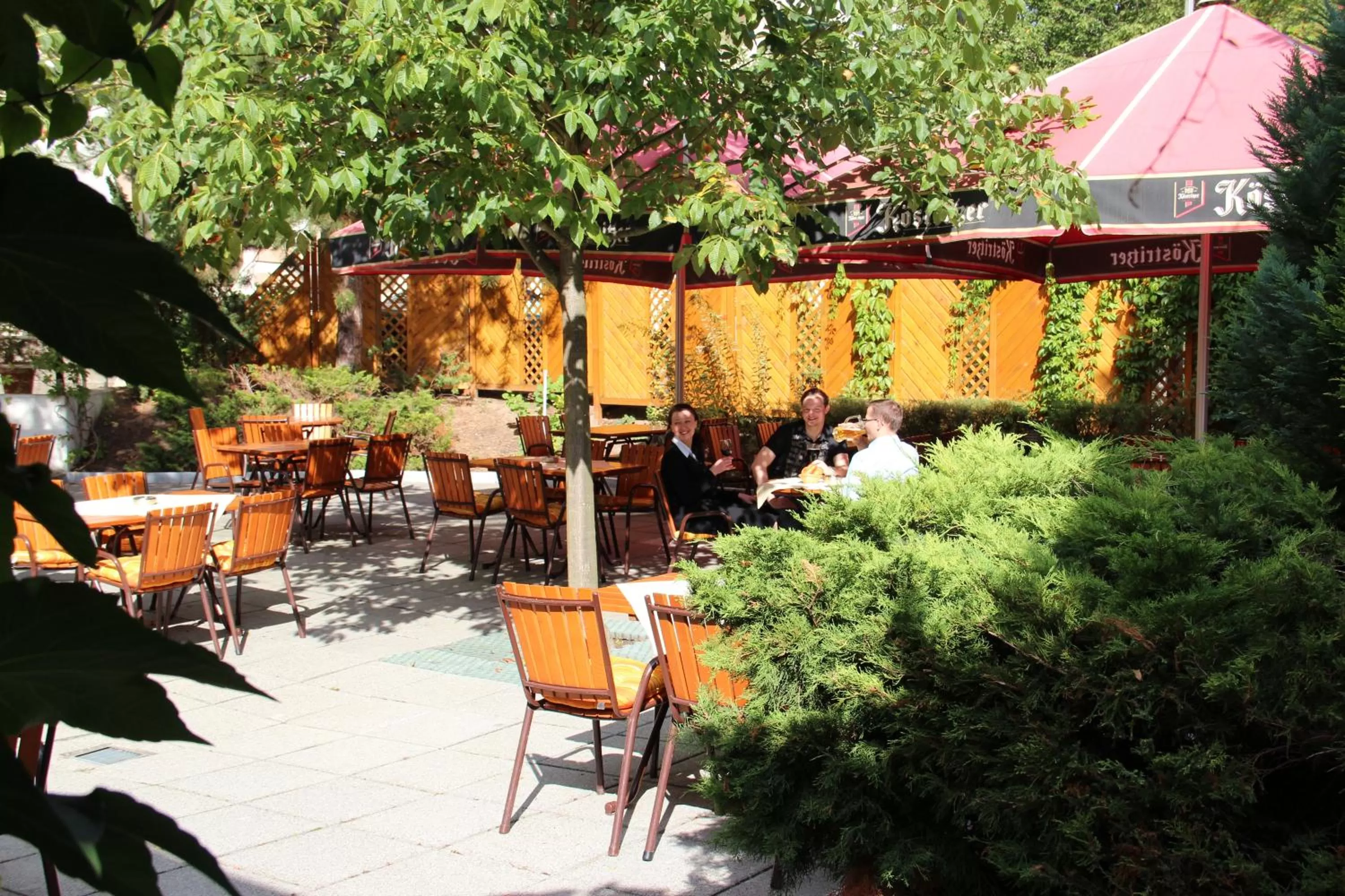 Balcony/Terrace in Best Western Hotel Jena