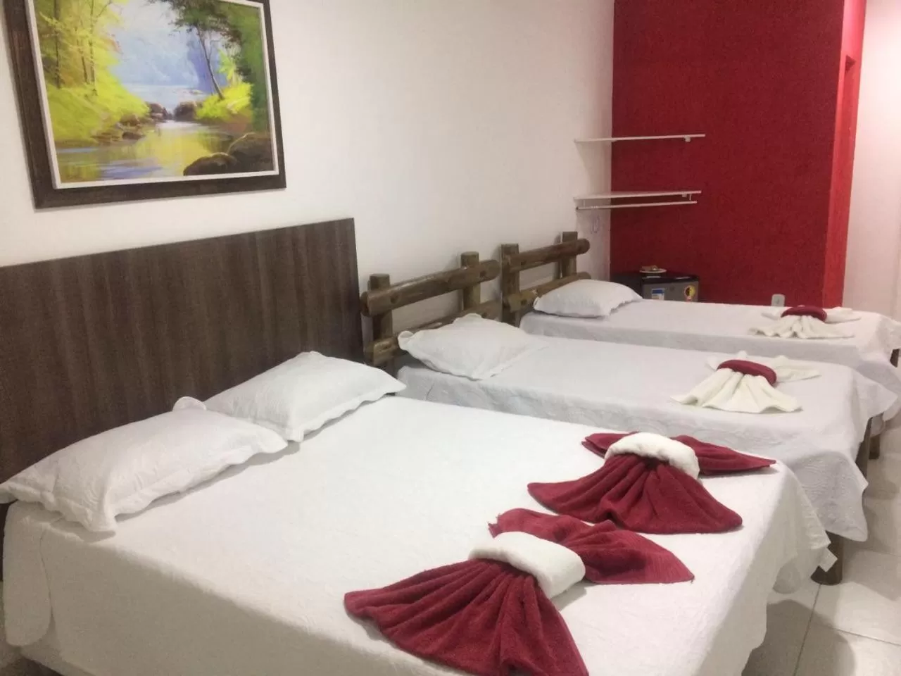 Bed in Trevo De Arraial pousada em cabo frio