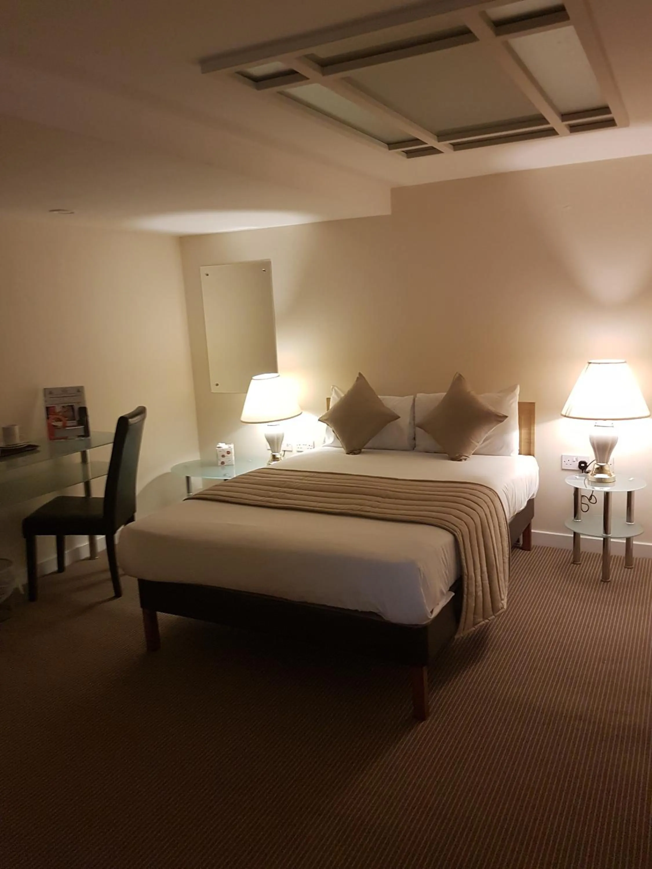 Club Double Room Without a Window in Britannia Edinburgh Hotel