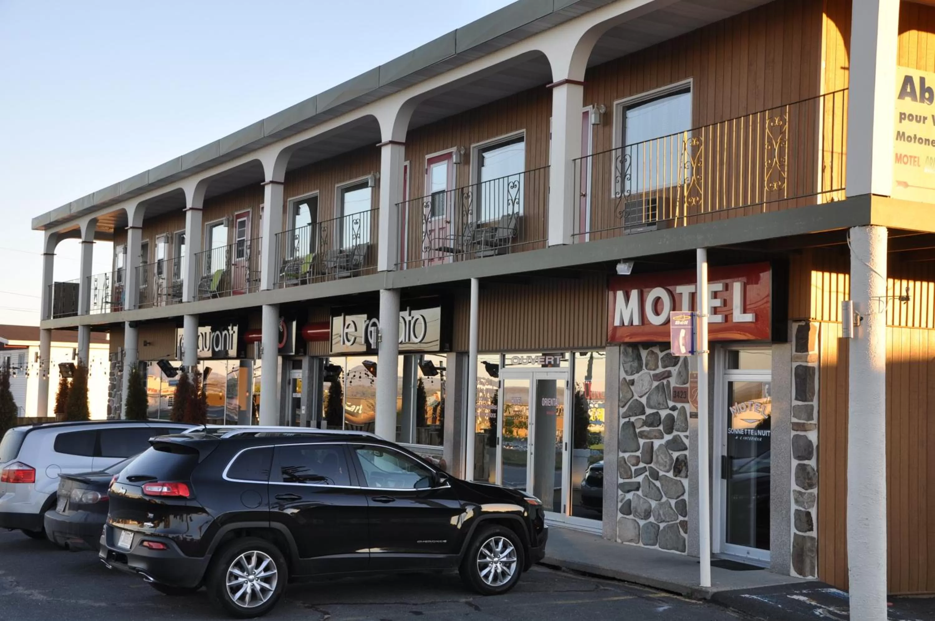 Location in Hotel Motel Le Château