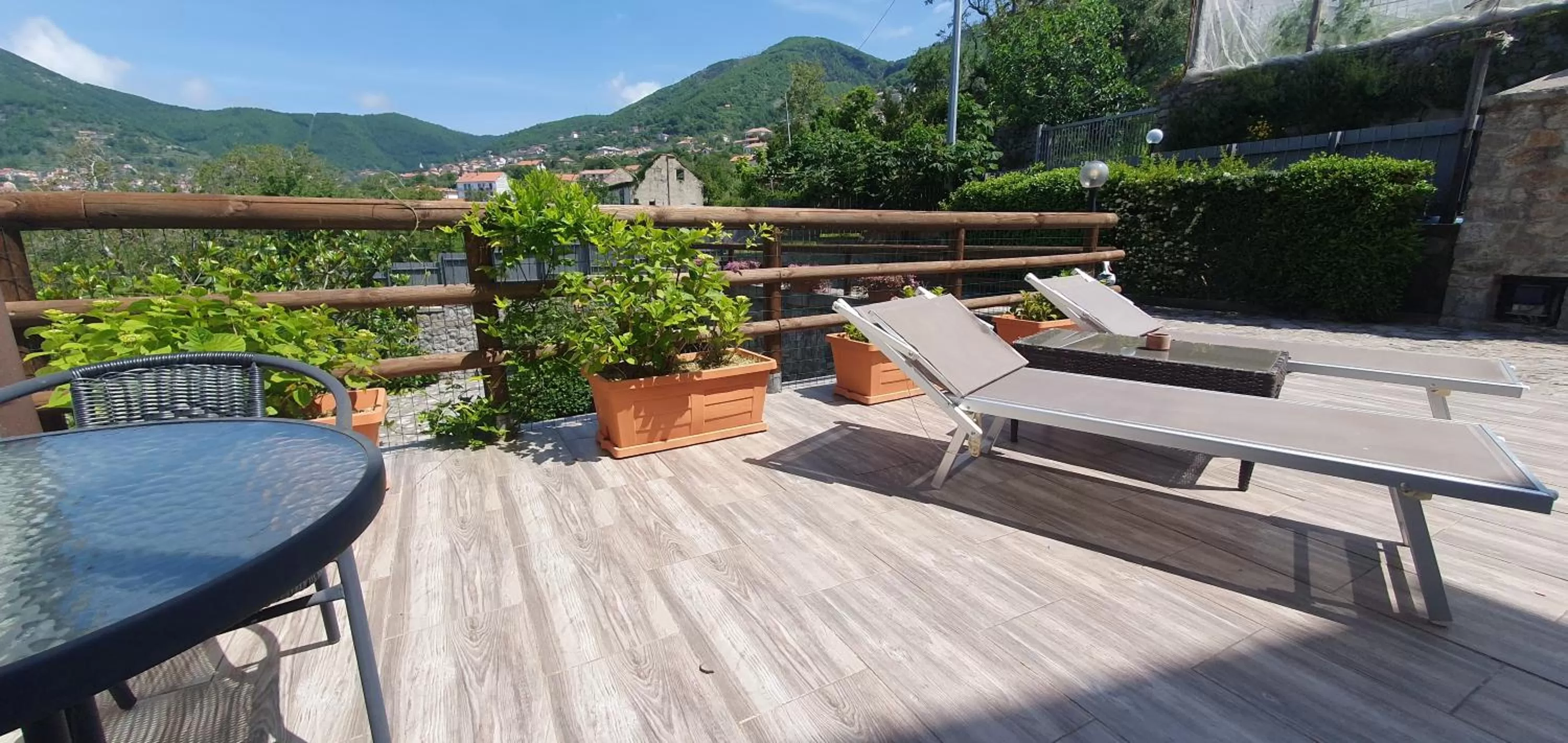 Balcony/Terrace in La Cicogna
