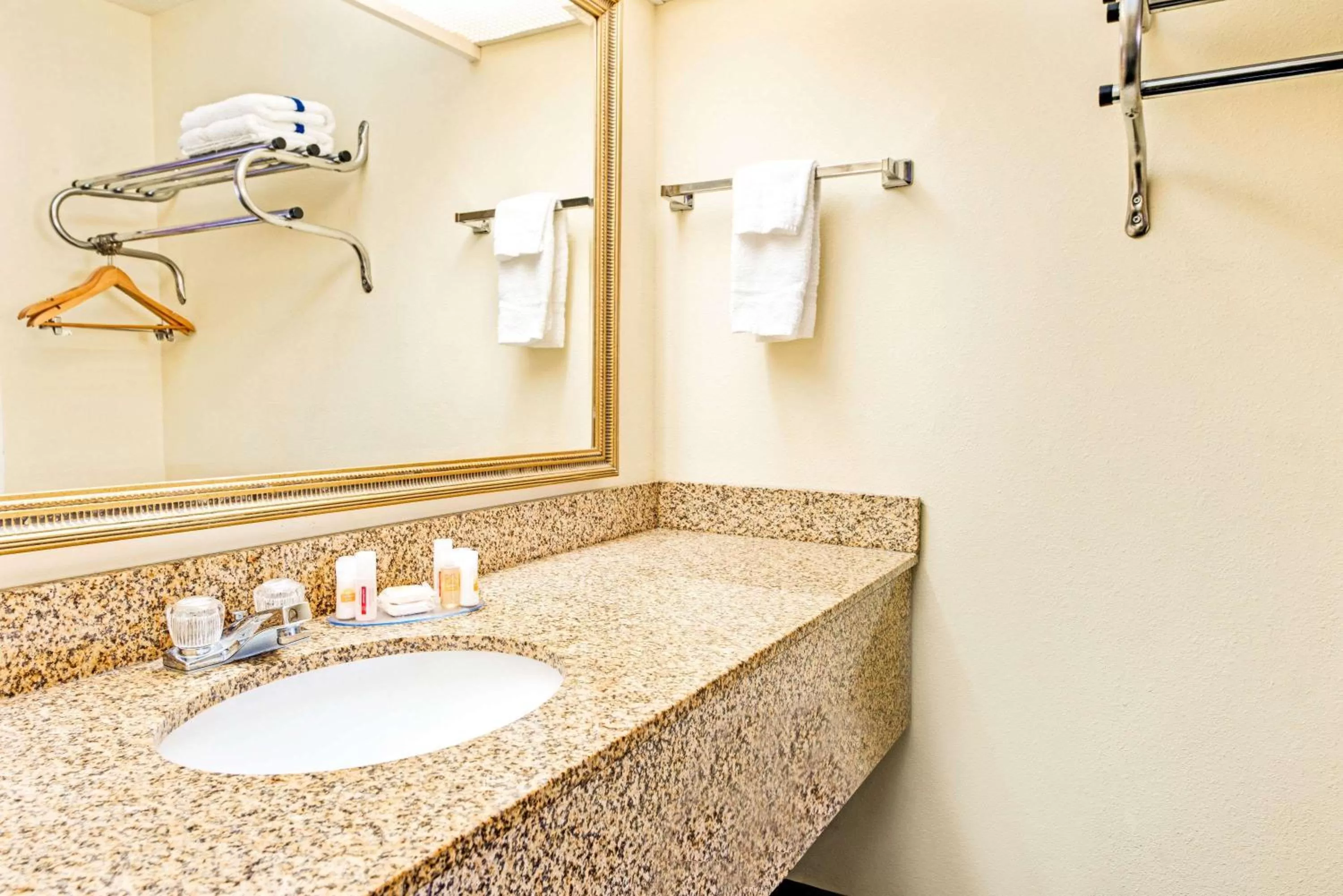 Bathroom in Days Inn by Wyndham Covington