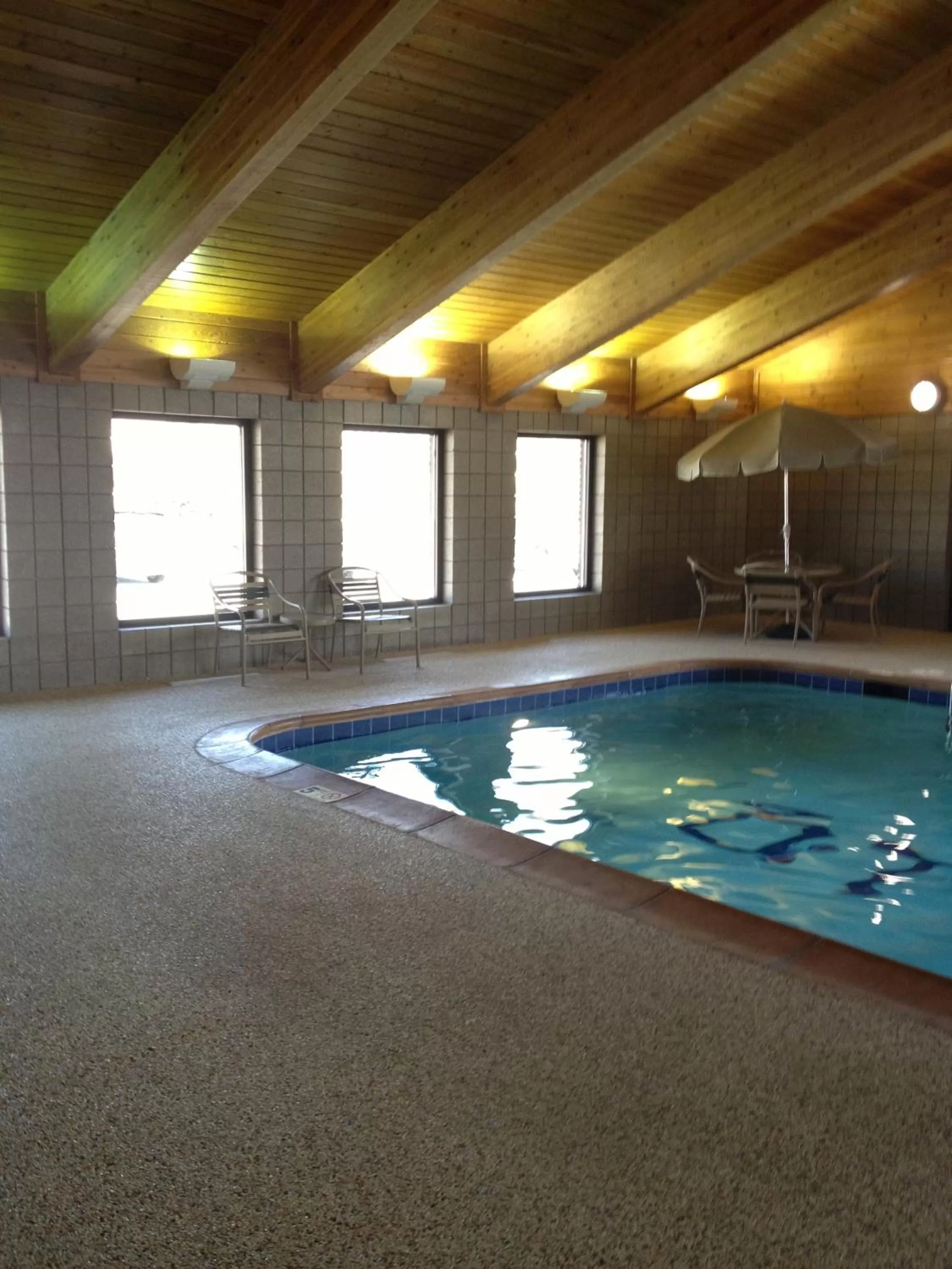 Pool view in AmericInn by Wyndham Ottumwa