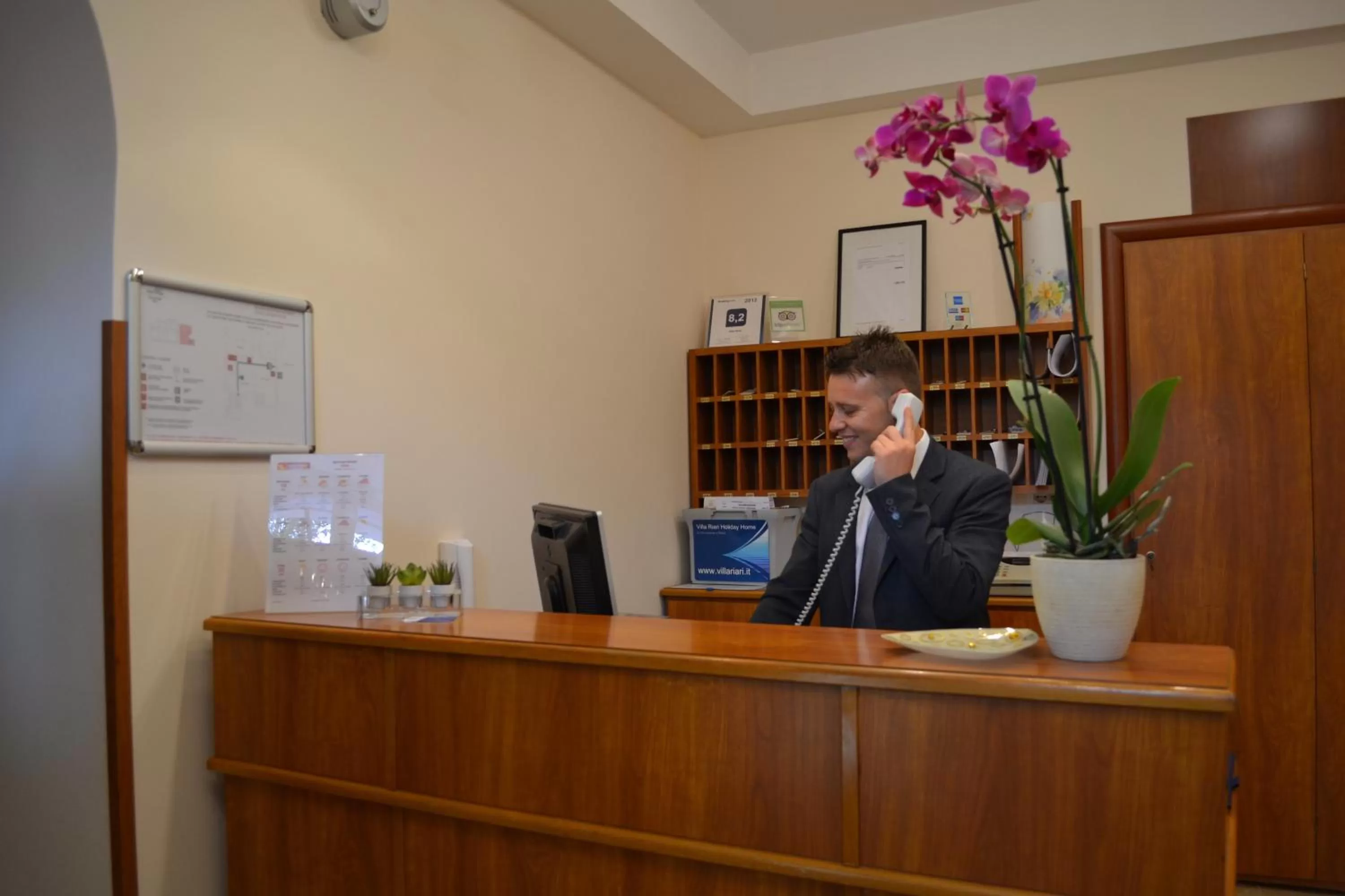 Lobby or reception in Villa Riari Garden