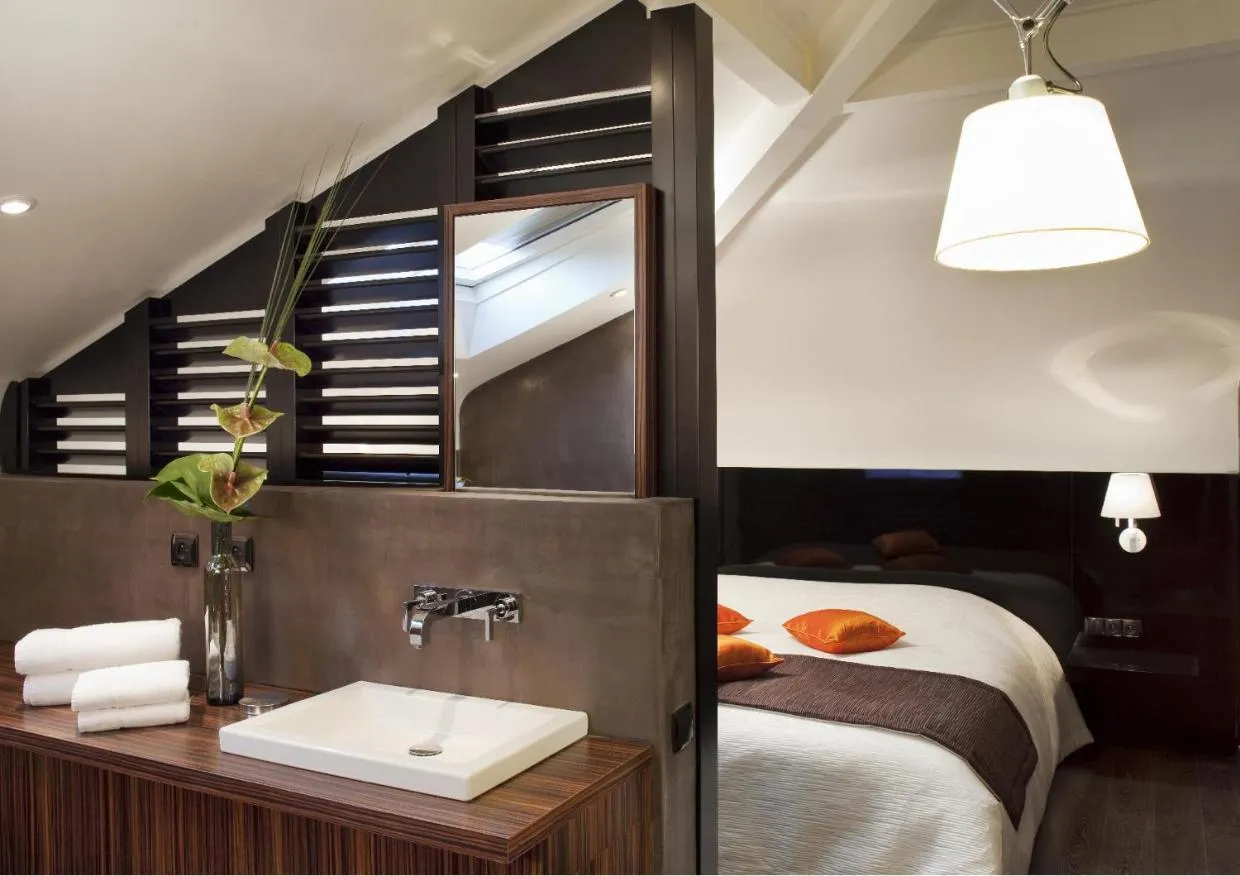 Bed in Hotel Du Golf