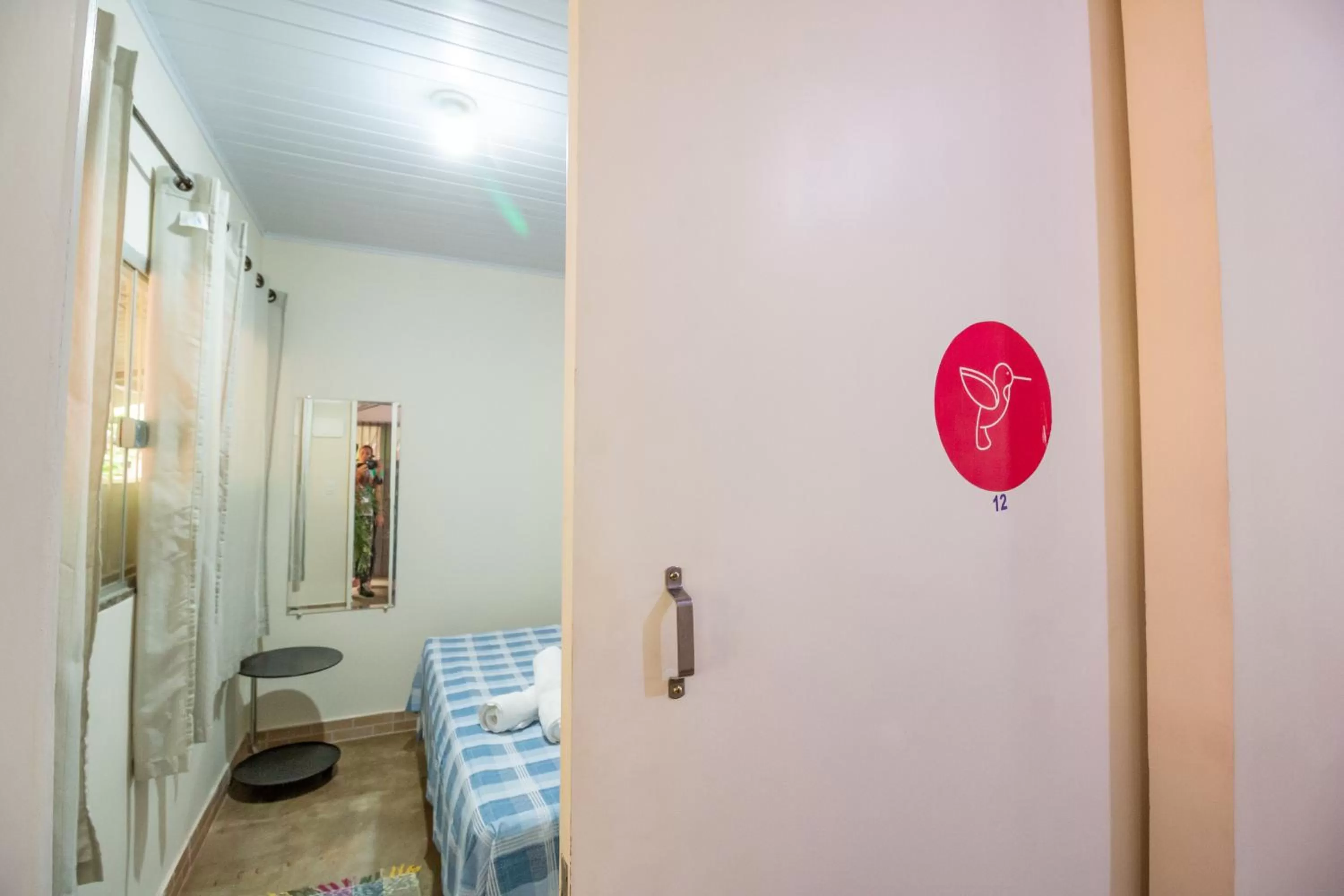Bed, Bathroom in A Casa Morro do Moreno
