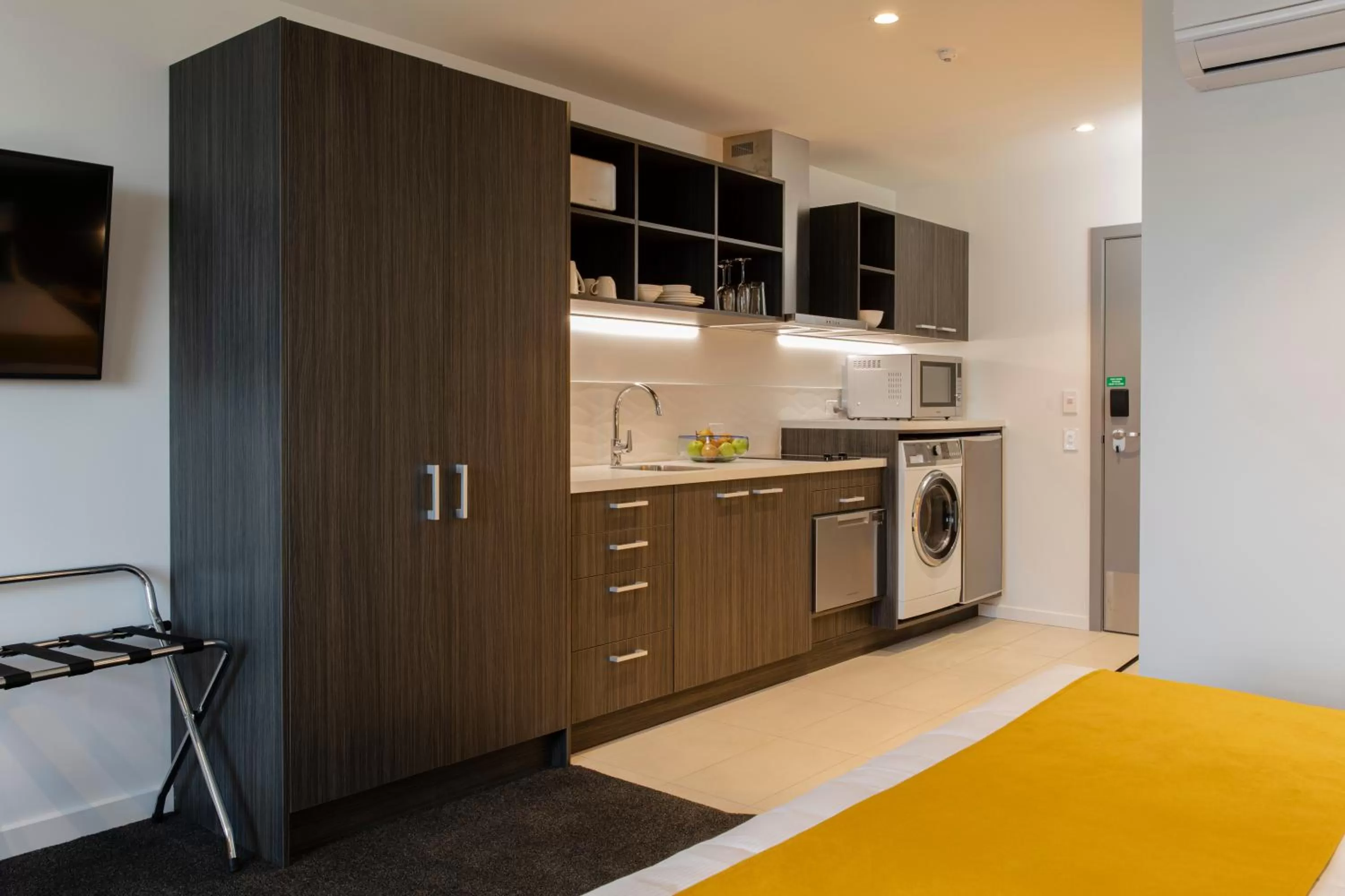 Kitchen or kitchenette in Quest Palmerston North