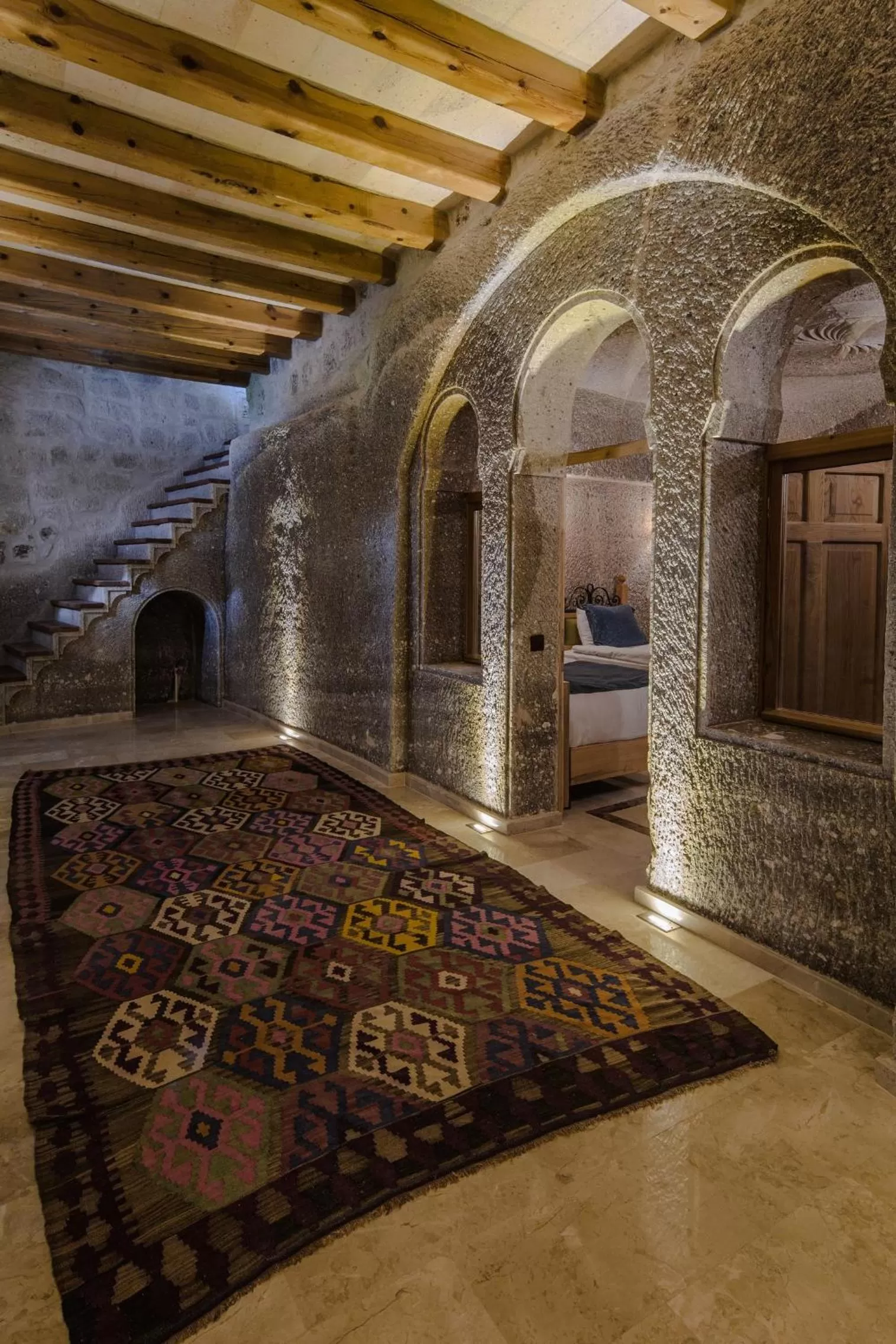 Property building, Bed in Lunar Cappadocia Hotel