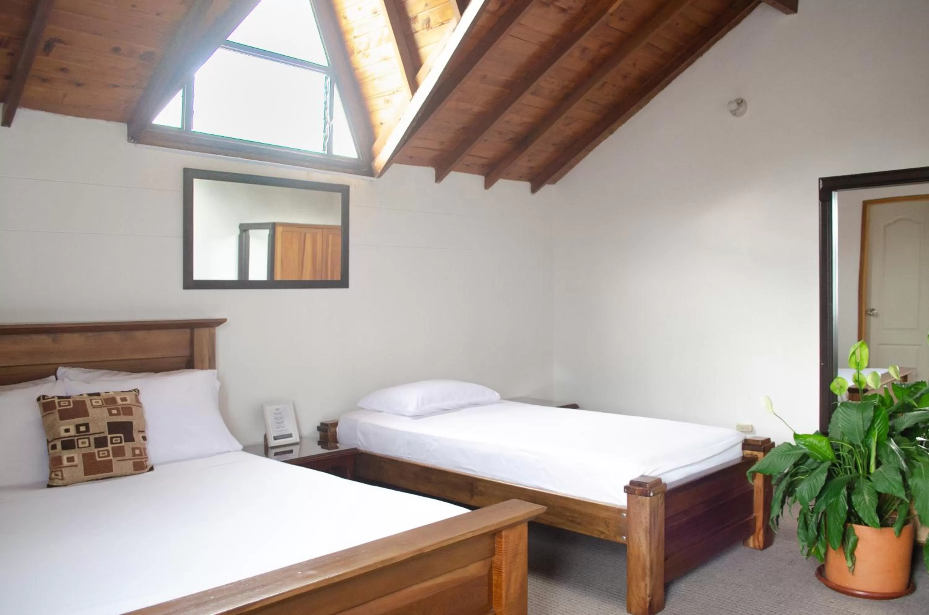 Bed in Hotel Santa Isabel