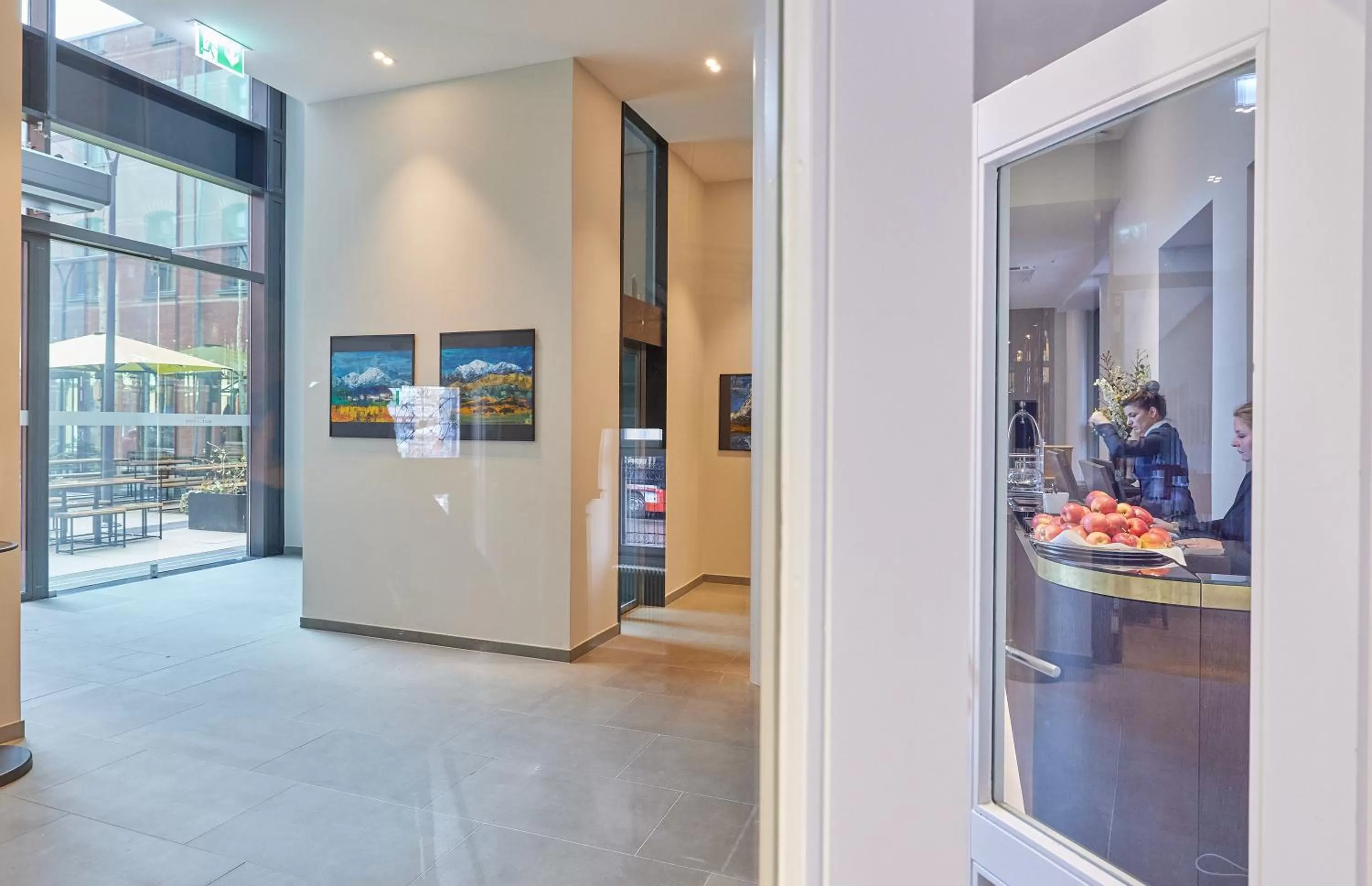 Lobby or reception in Hotel Alte Post