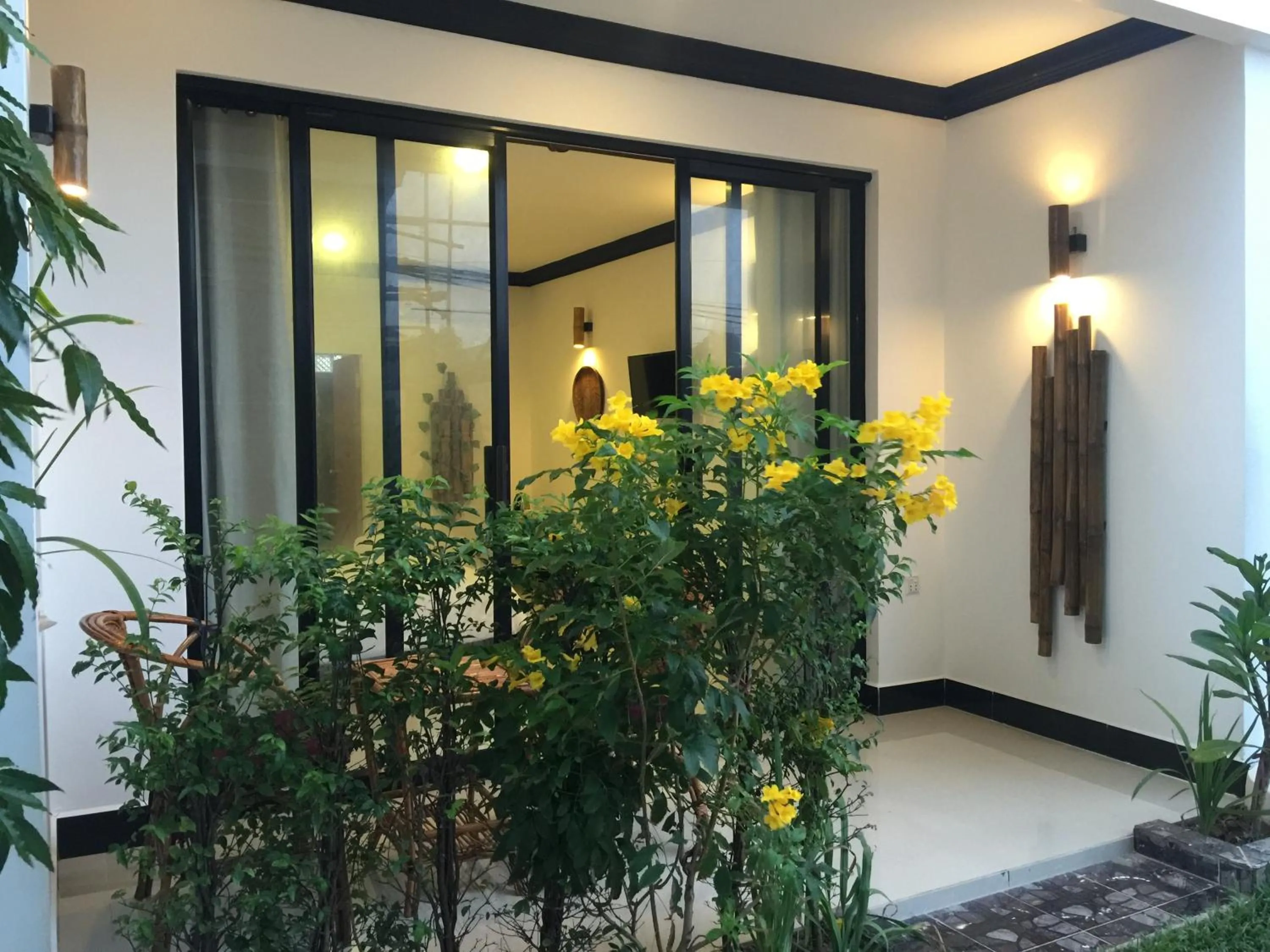 Garden view in Sofinny Motel