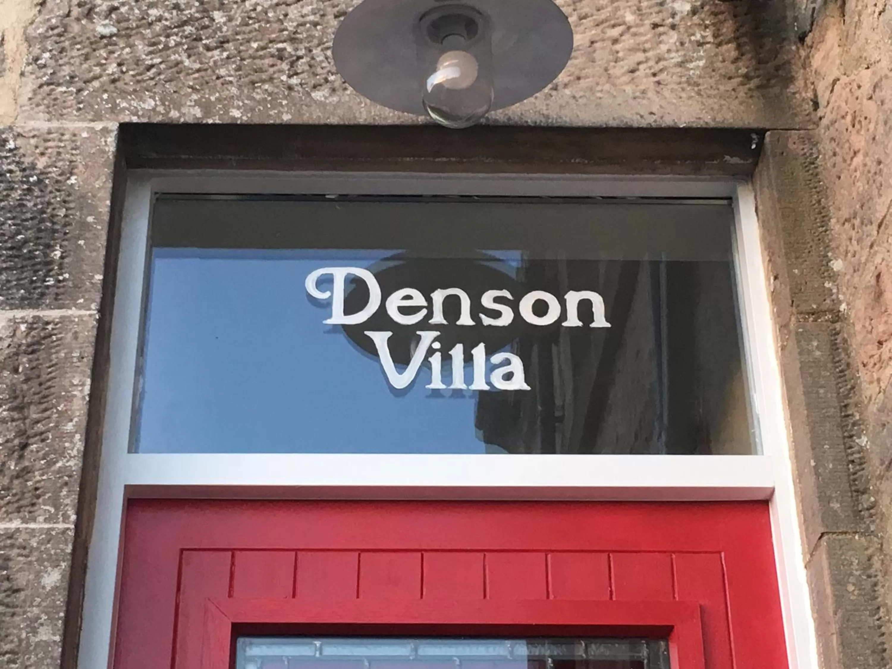 Facade/entrance in Denson Villa