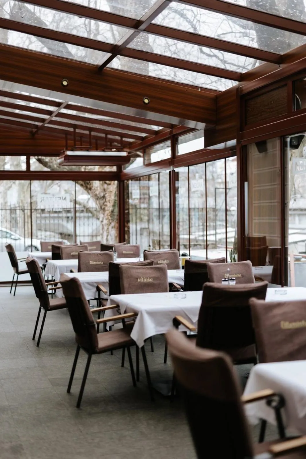 Property building in Hotel Vila Vrbas