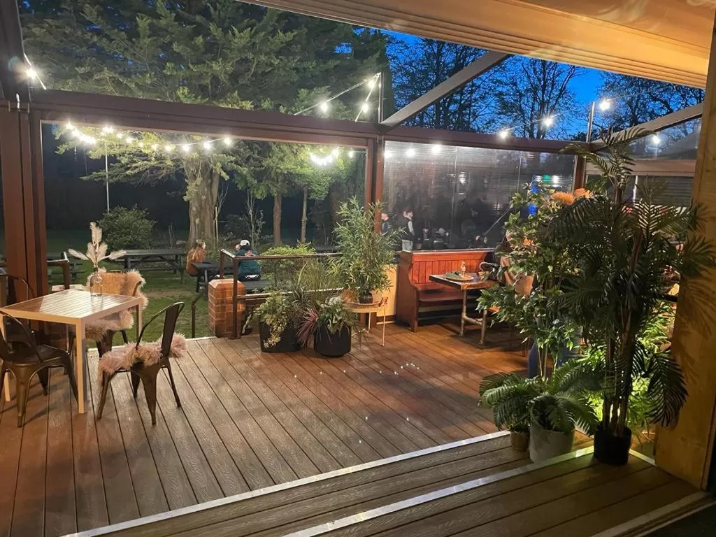 Garden view in The Admiral Cunningham Hotel