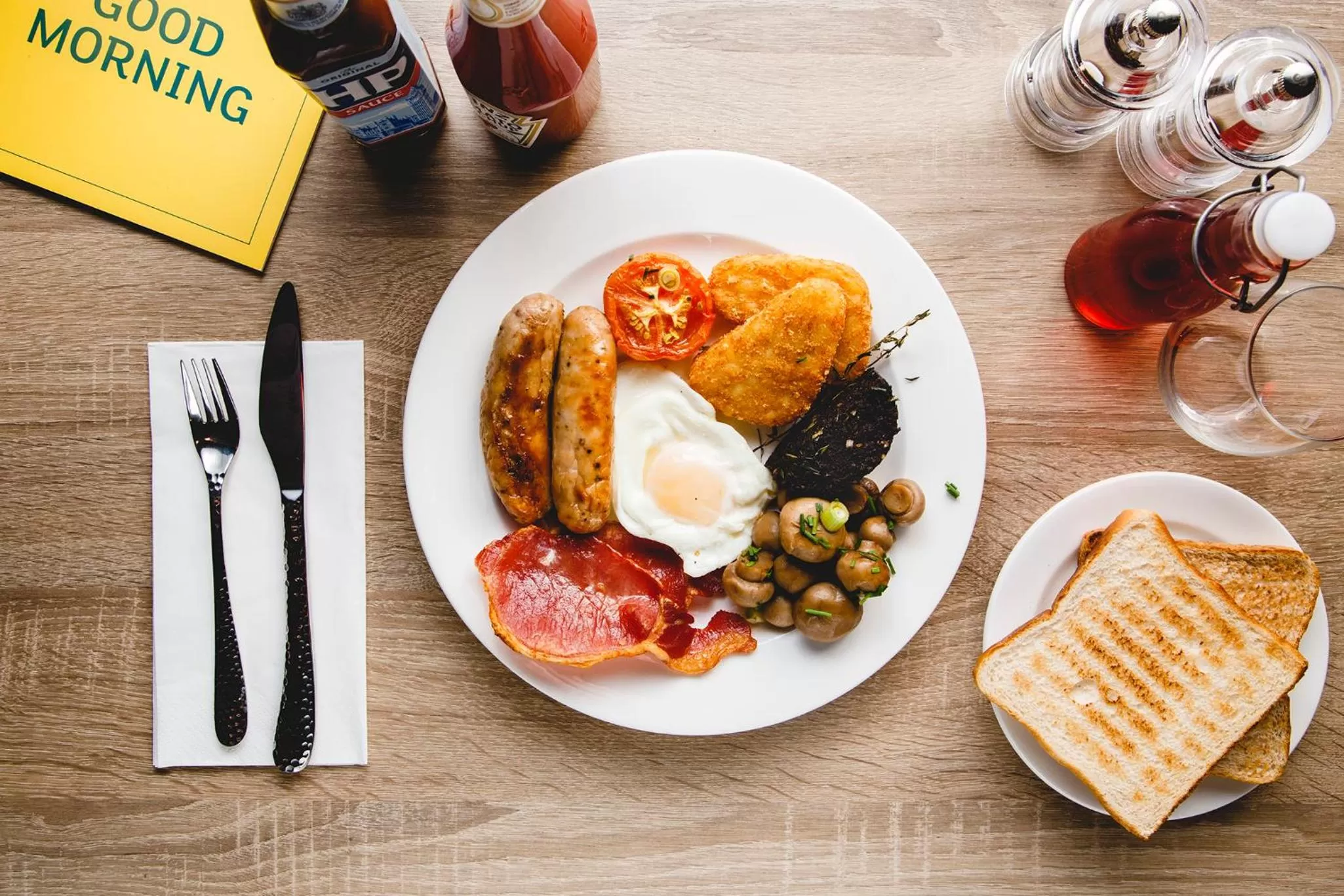 English/Irish breakfast in Holiday Inn Birmingham City by IHG