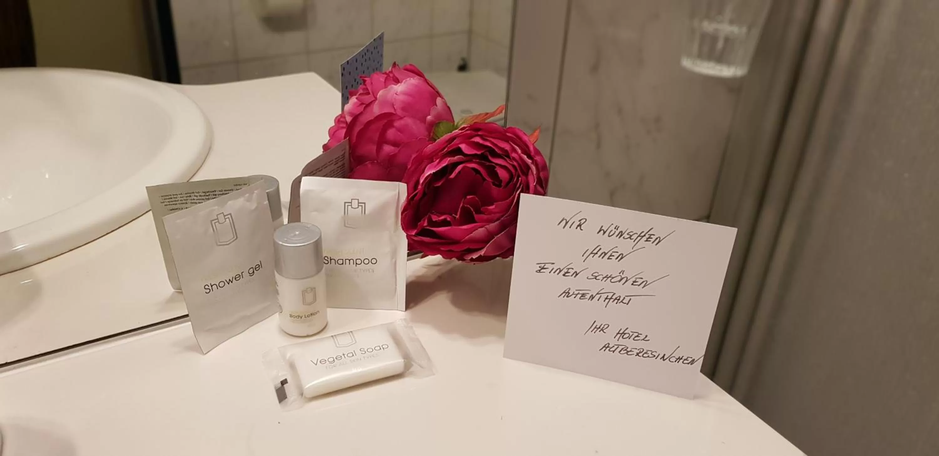 Bathroom in Hotel Altberesinchen