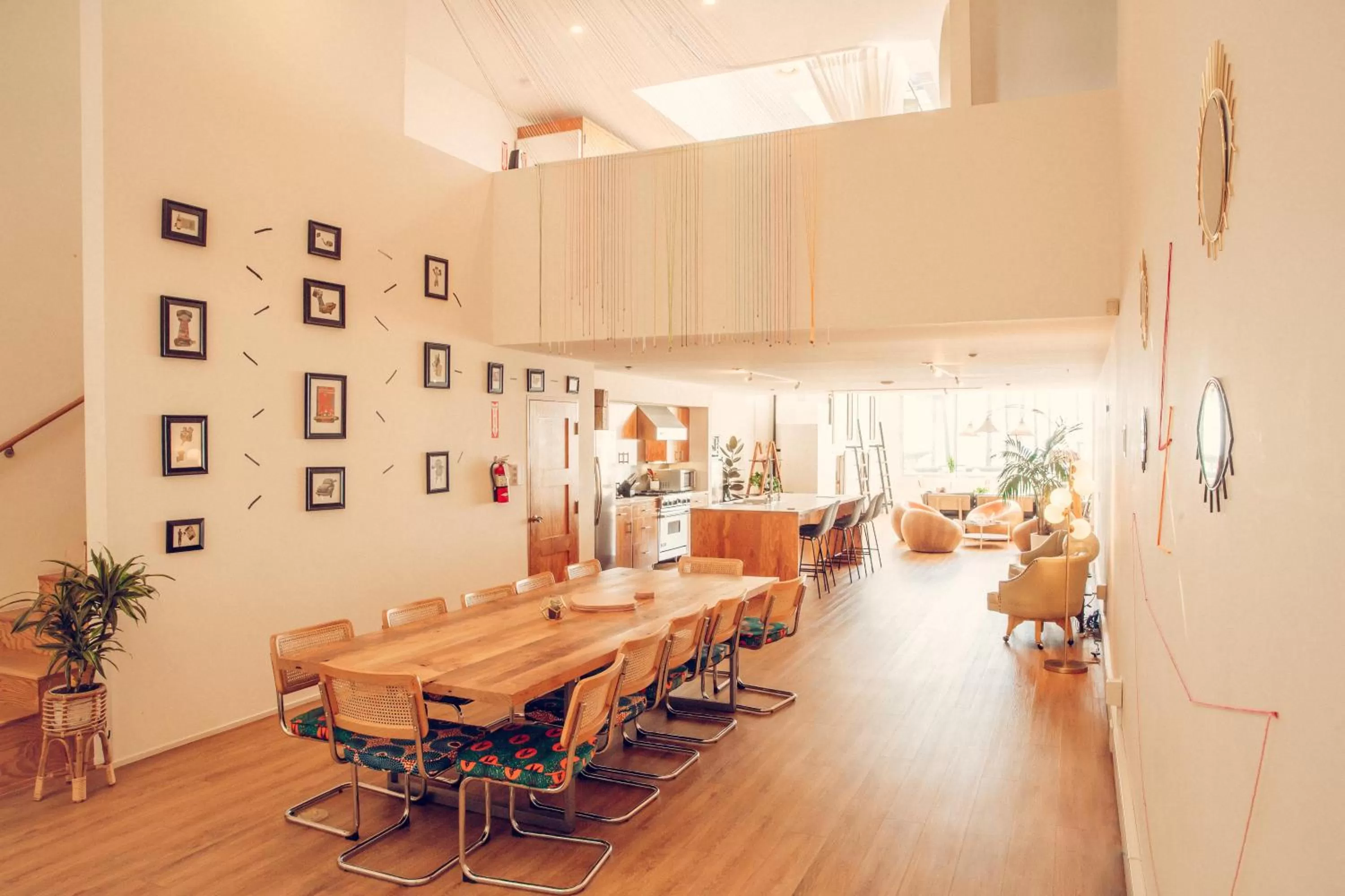 Living room in STAY OPEN Venice Beach