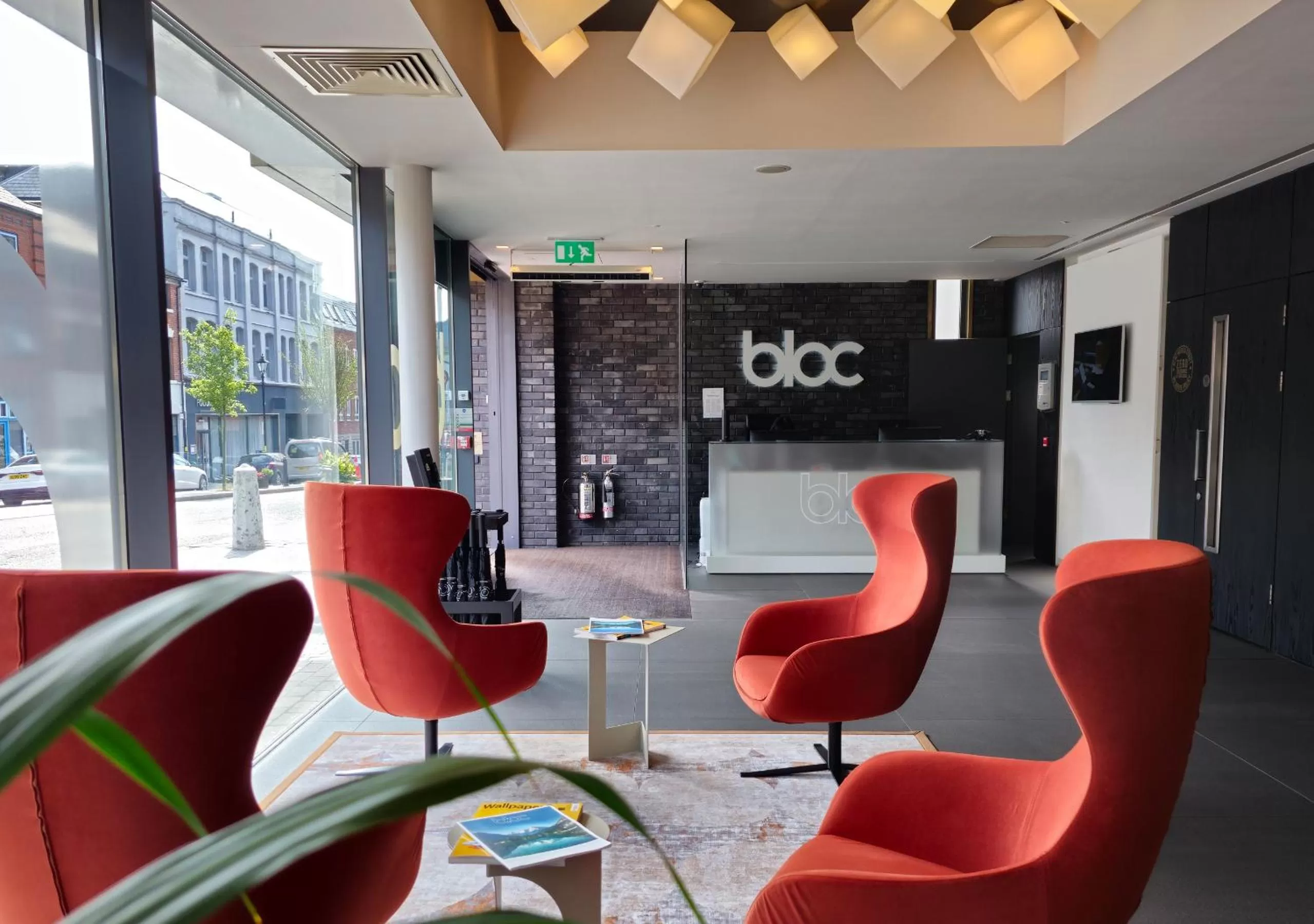 Lobby or reception in Bloc Hotel Birmingham