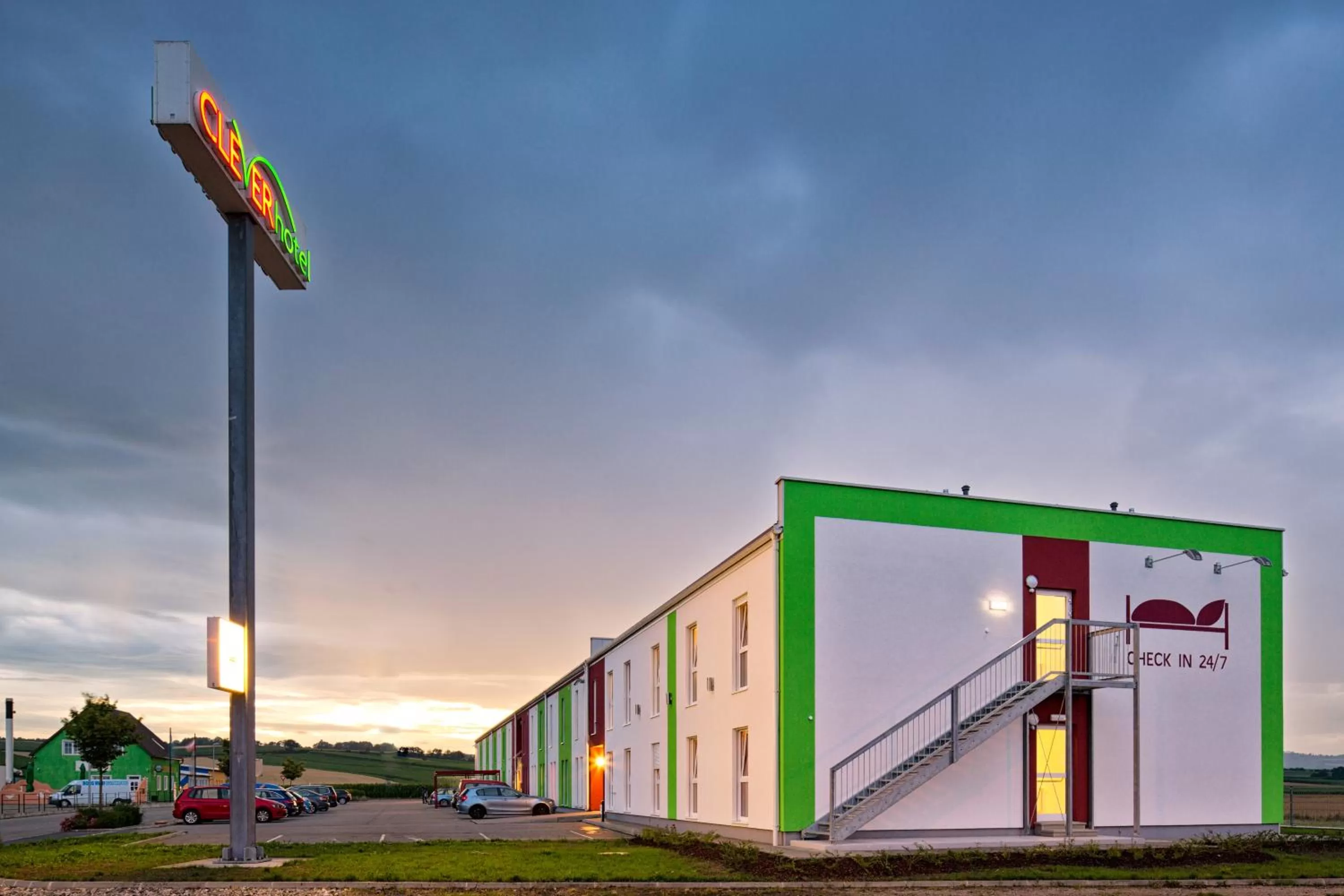 Facade/entrance in Cleverhotel