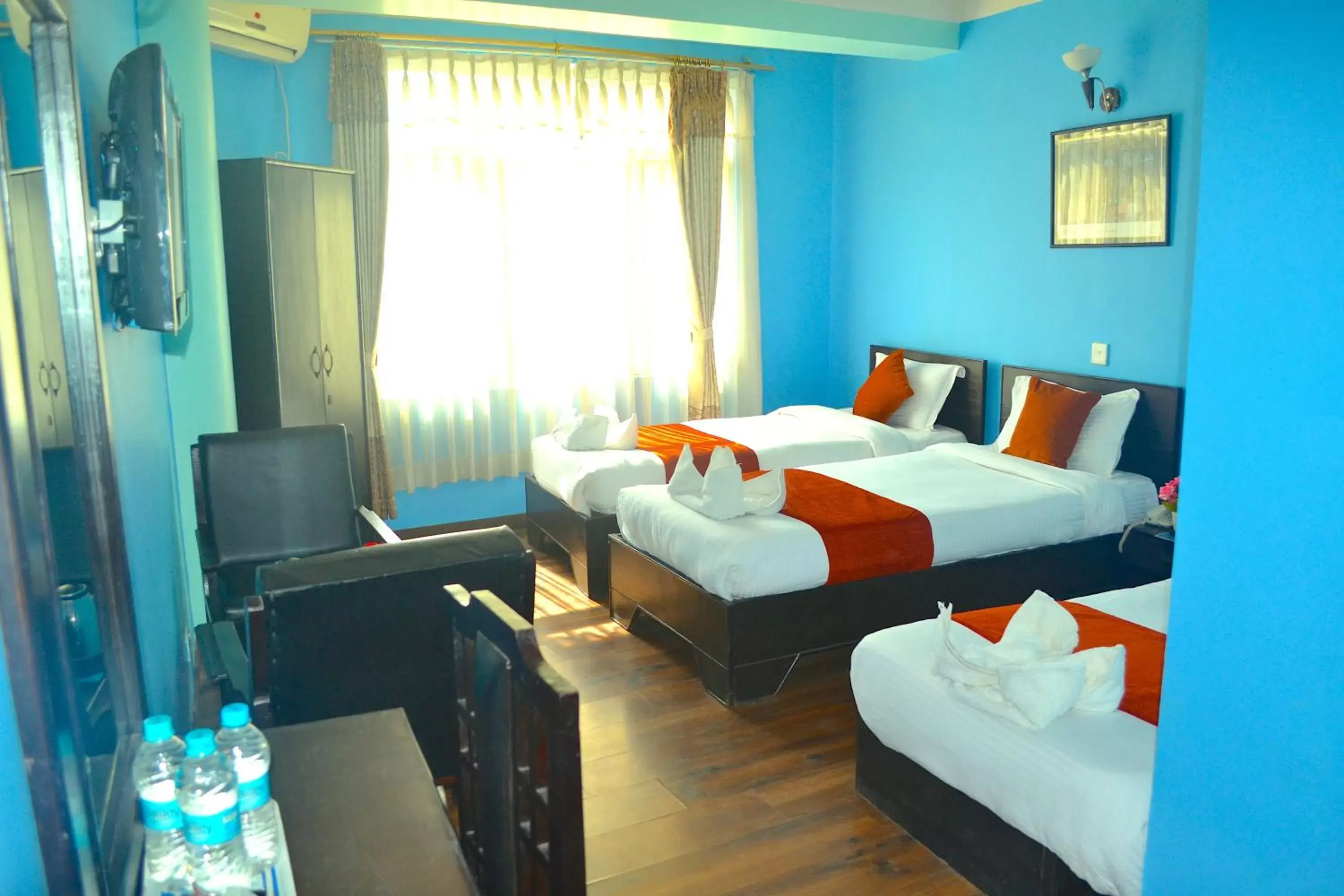 Deluxe Triple Room in Hotel Access Nepal Deluxe Triple Room in Hotel Access Nepal