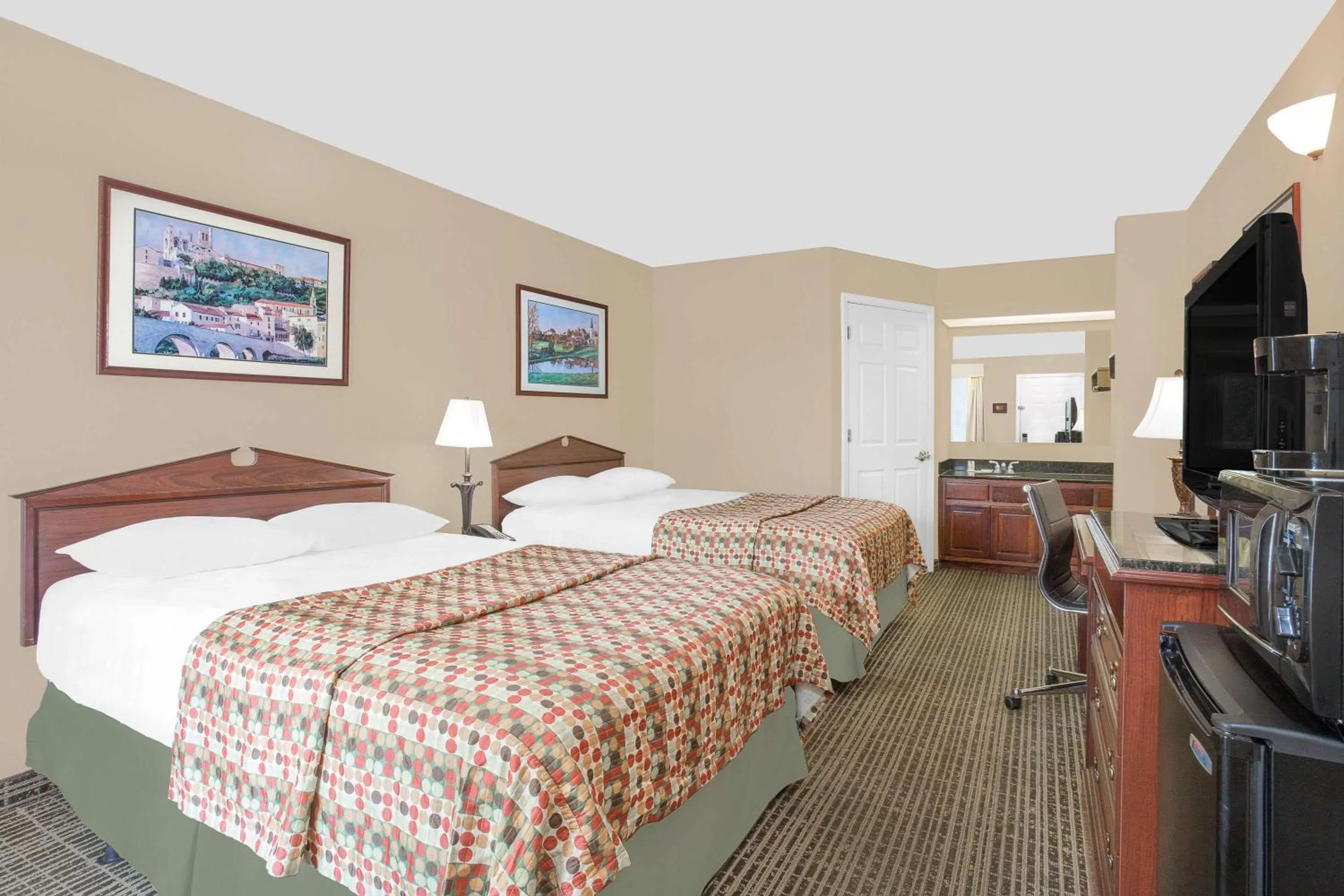 Double Room with Two Double Beds - Non-Smoking in Baymont by Wyndham Roanoke Rapids