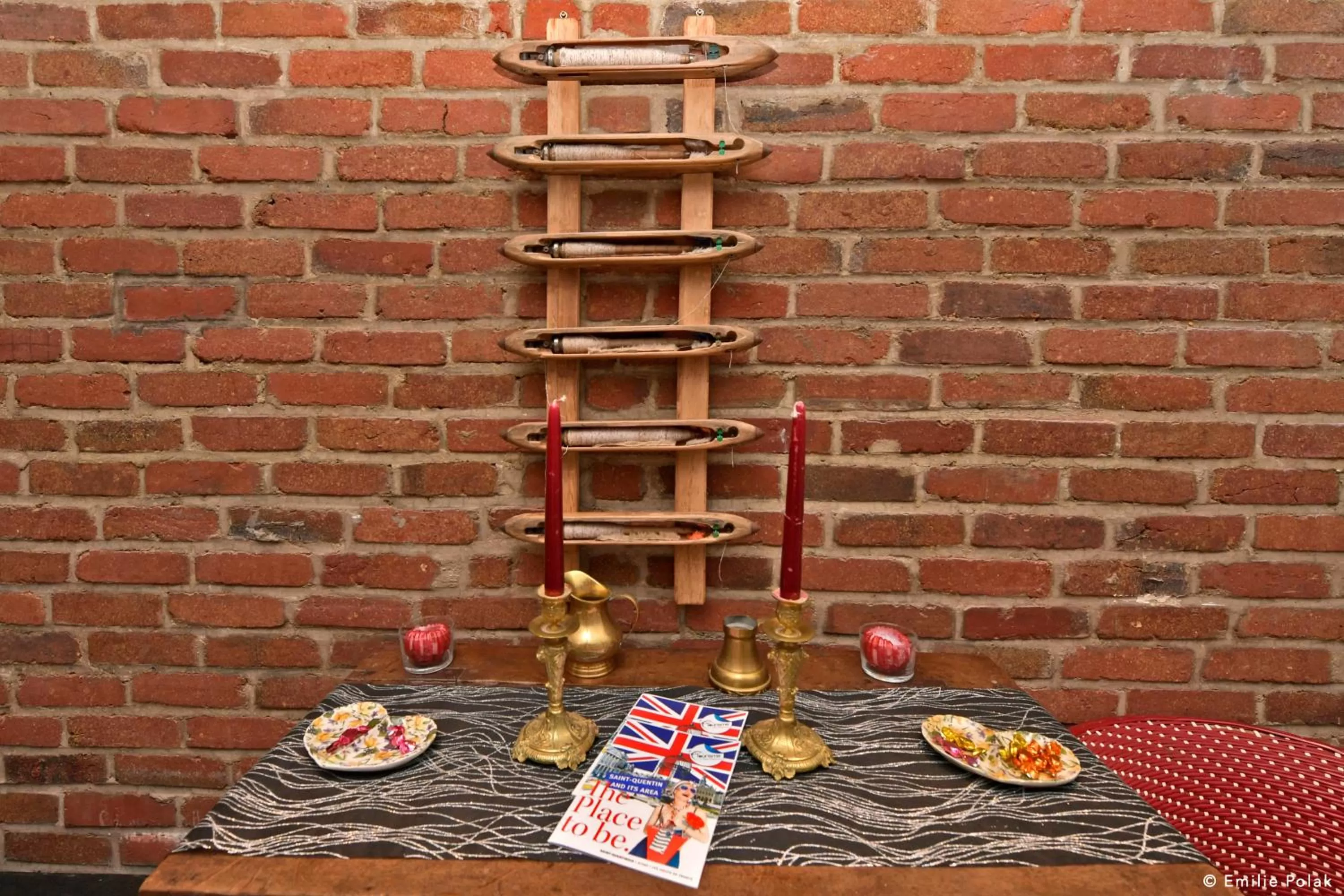 Lobby or reception in Chambres d'Hôtes La Filature