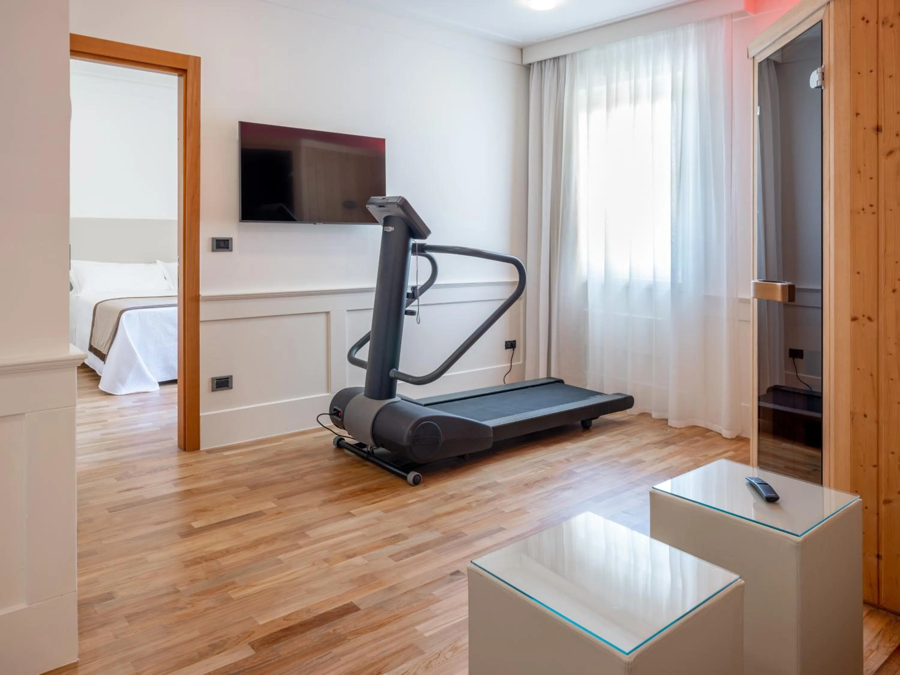Fitness centre/facilities in Mirabella Hotel