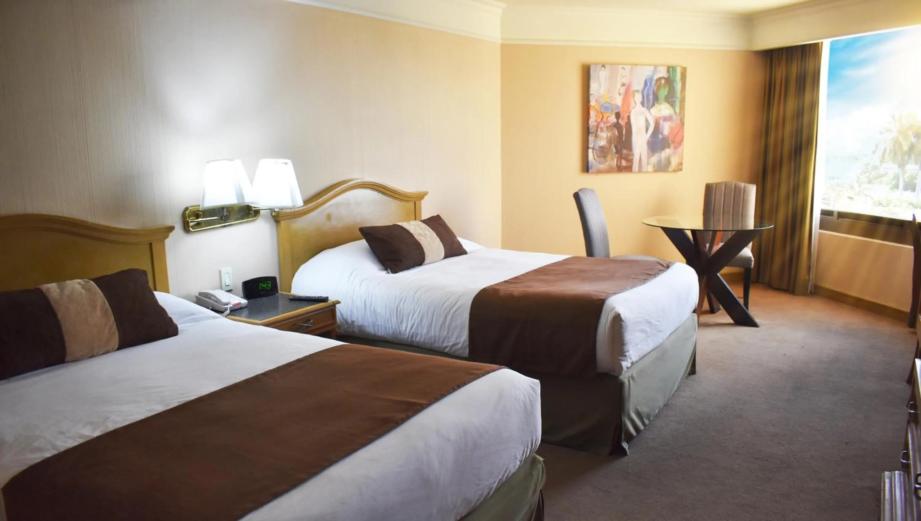 Bed in Hotel San Luis Lindavista