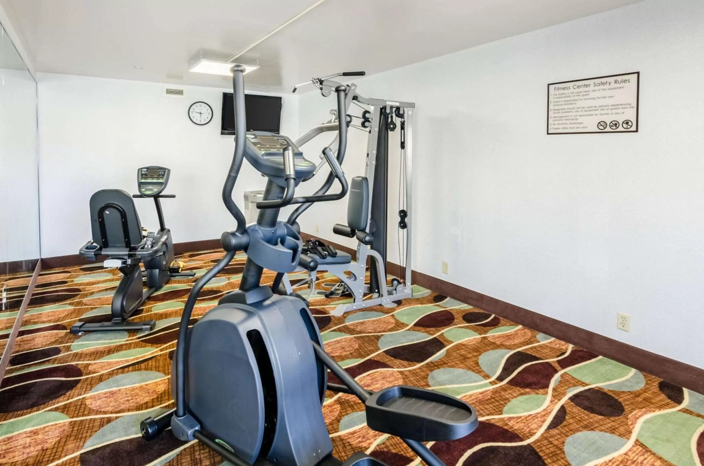 Fitness centre/facilities in Quality Inn Lynchburg
