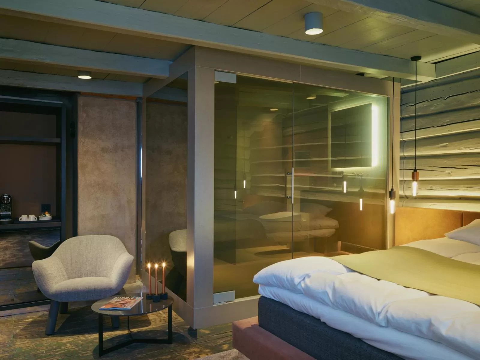 Bed in Tollboden Hotell - Unike Hoteller