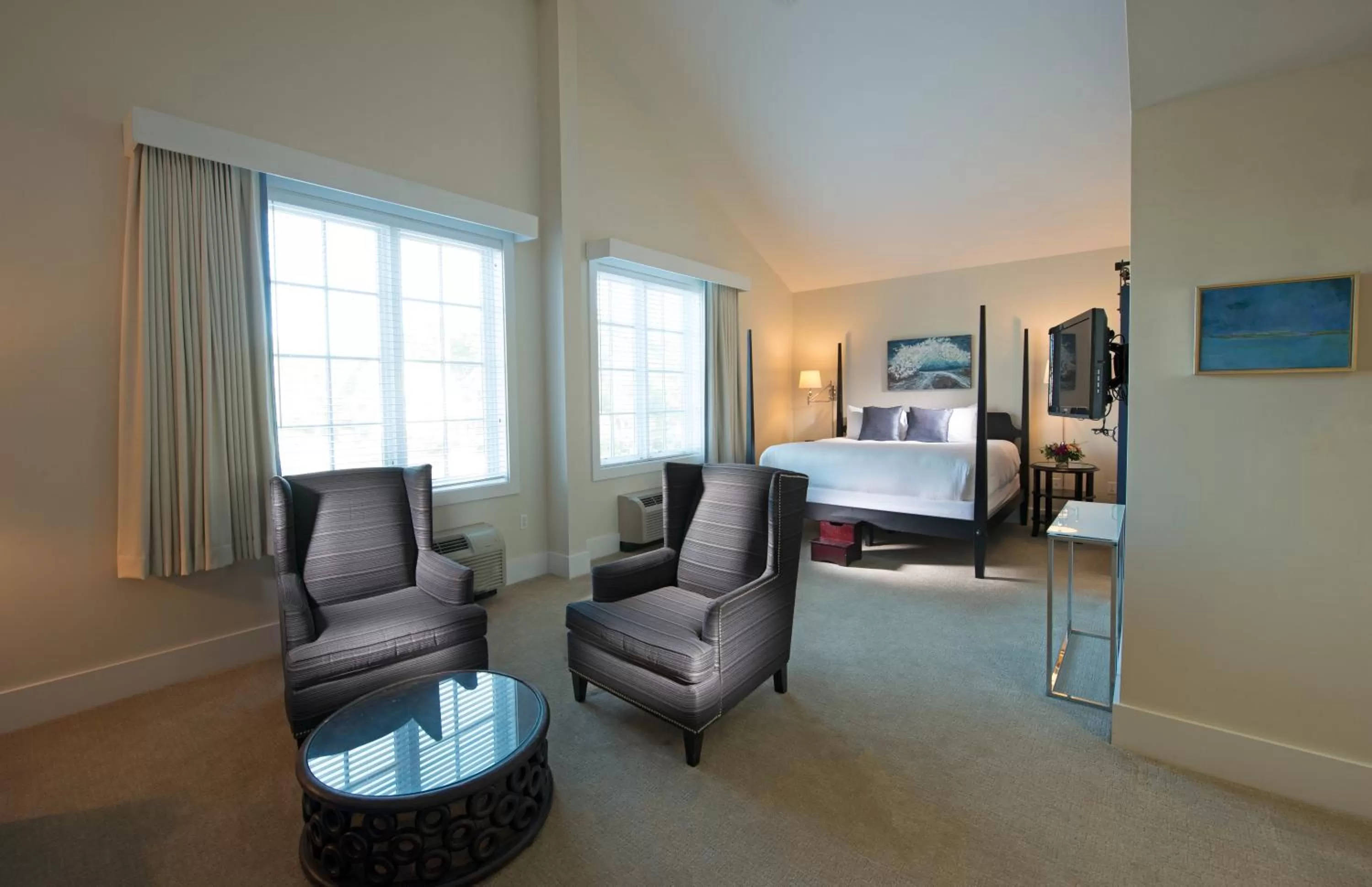 Seating area in The Boathouse