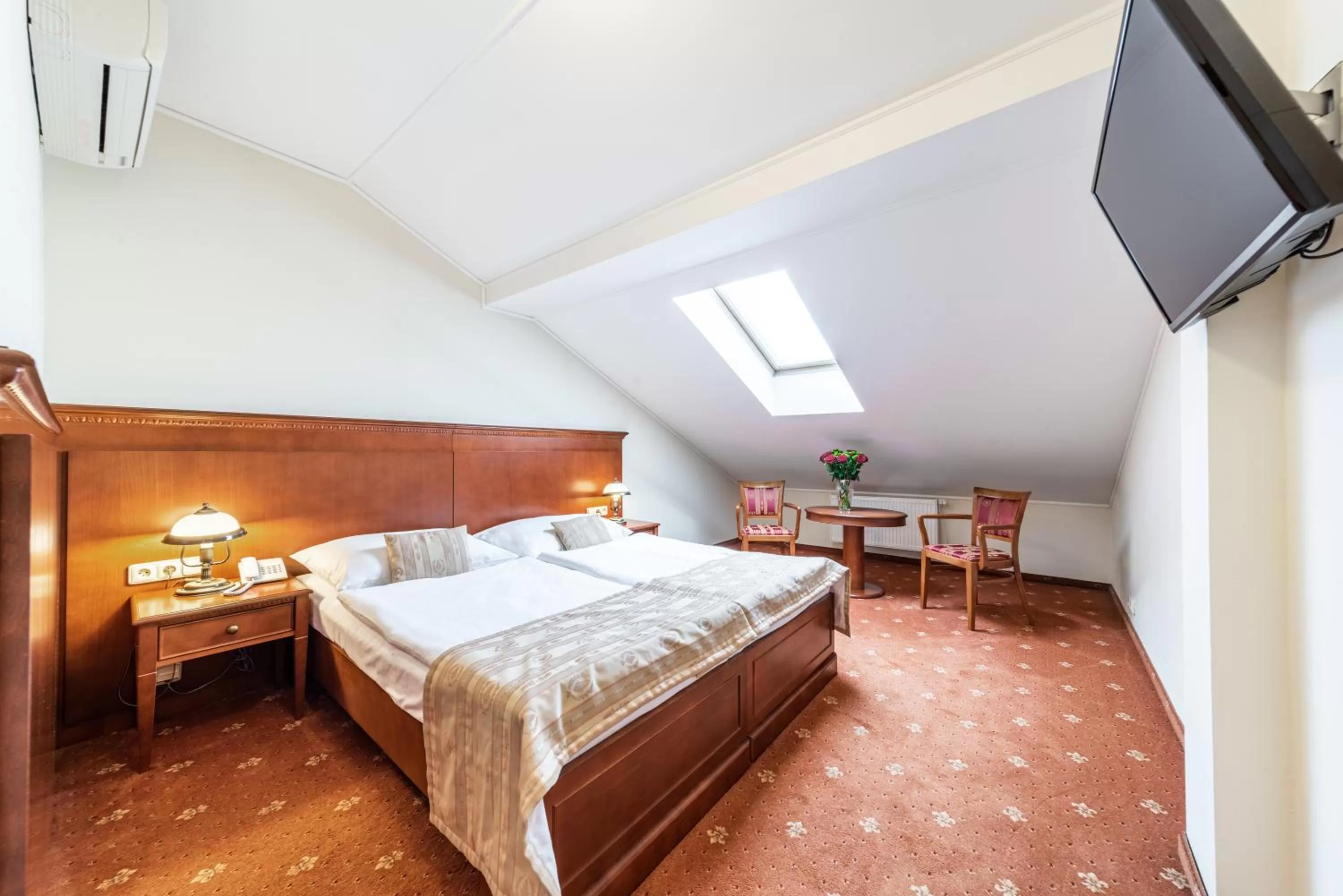 Bedroom in Arkada Hotel Praha