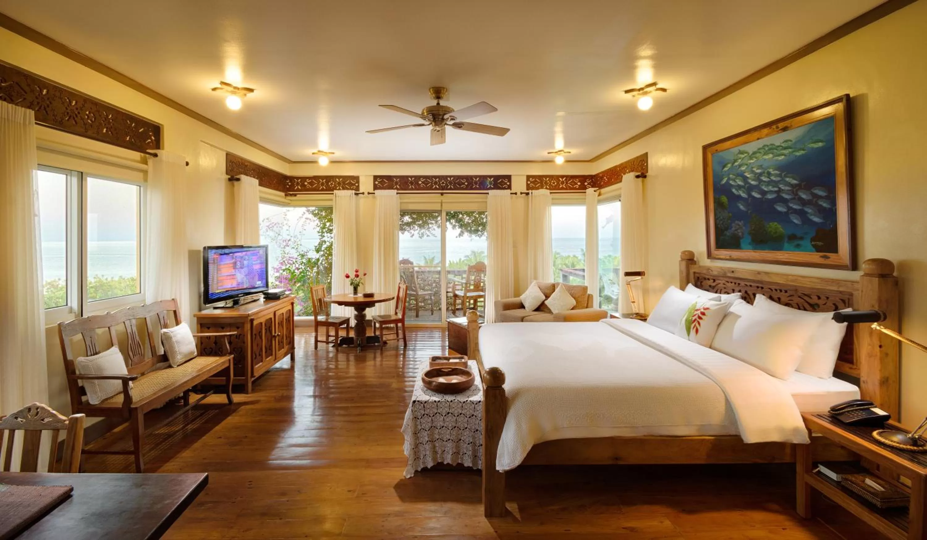 Photo of the whole room, Bed in Amarela Resort
