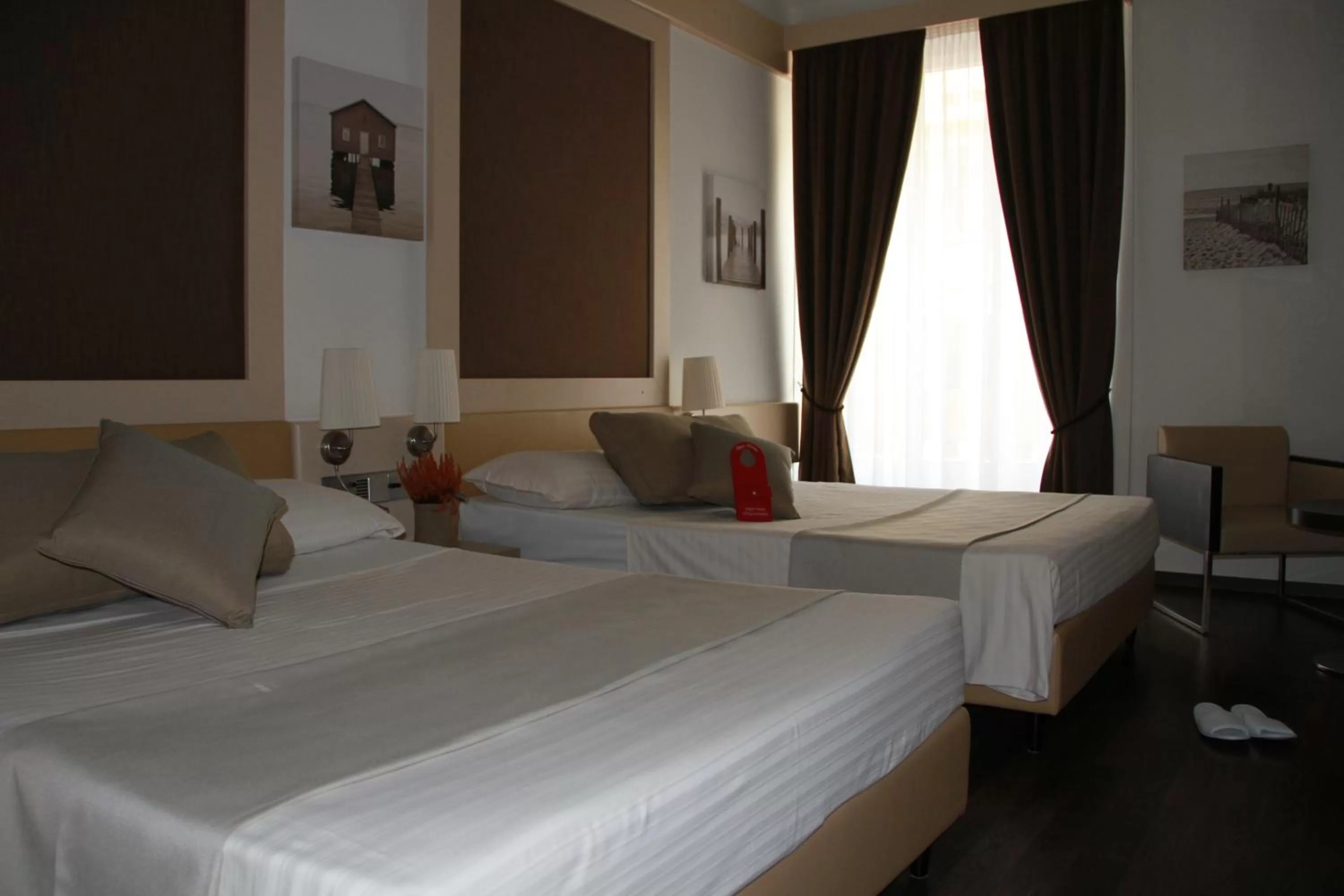 Bed in Enjoy 1313AG Hotel Touring