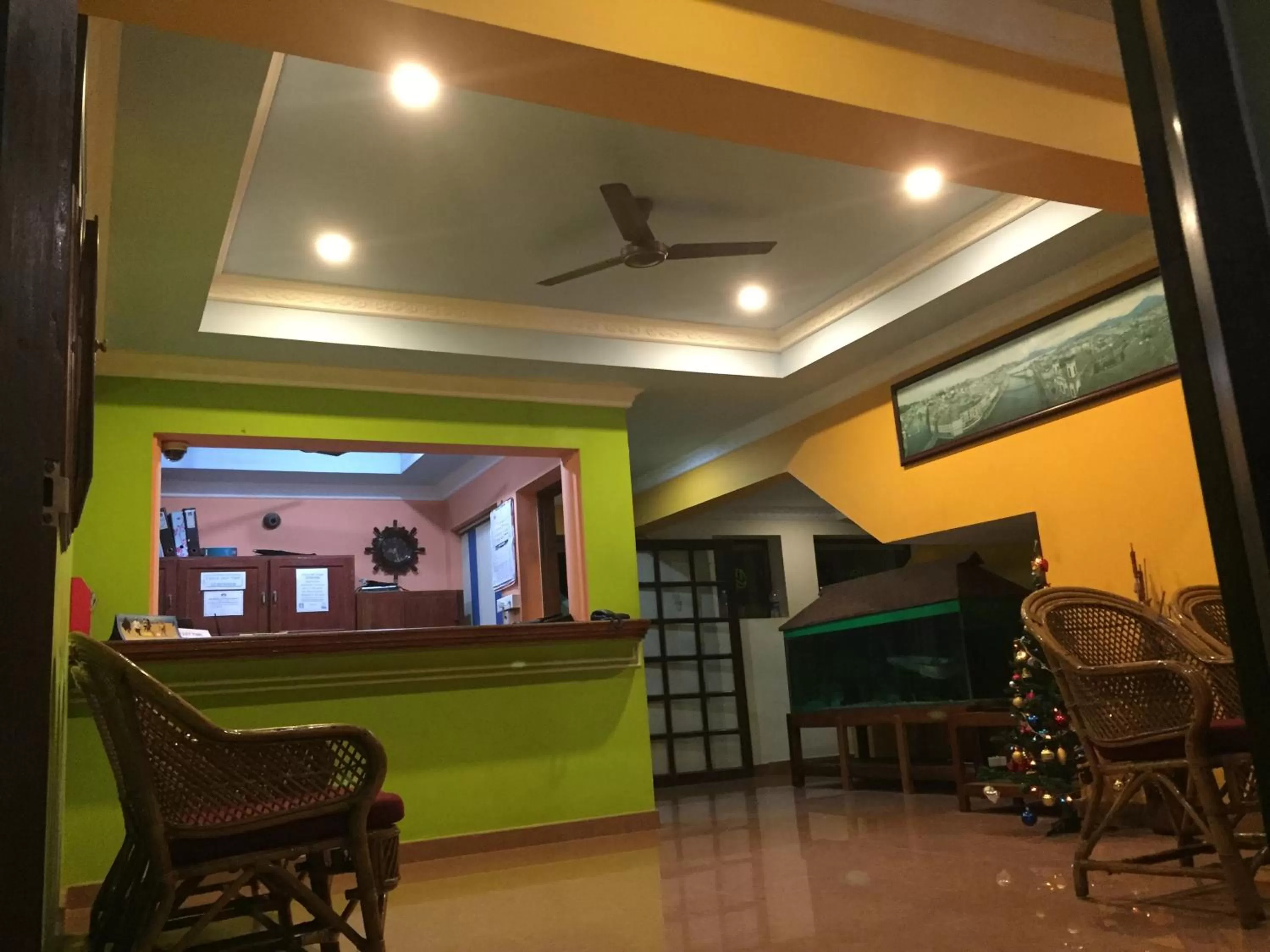 Lobby or reception in Hotel Thushara
