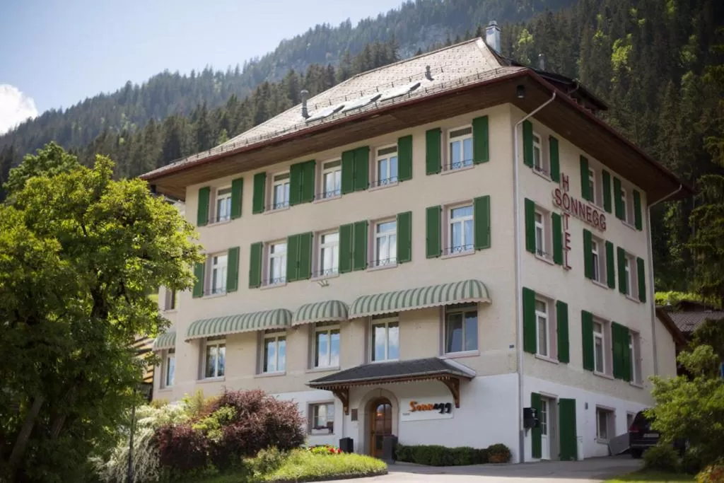 Facade/entrance in Sonnegg Hotel