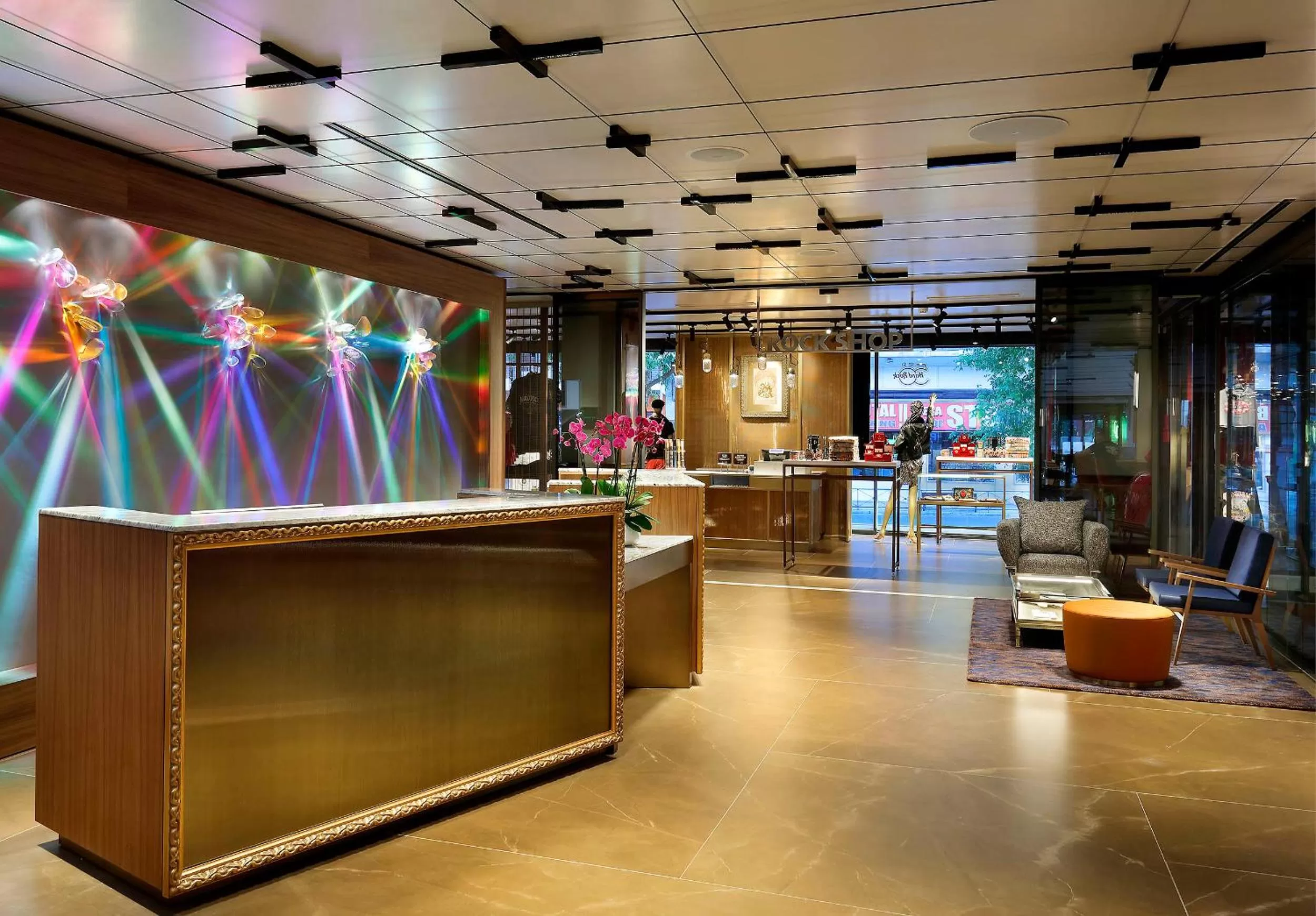 Lobby or reception in Hard Rock Hotel Madrid
